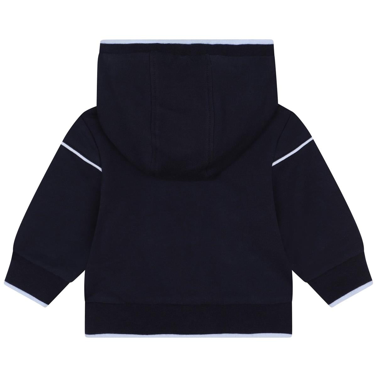 Baby Boys Navy Zip-Up Top