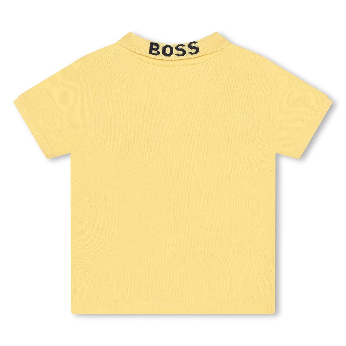 Boys Yellow Polo Shirt