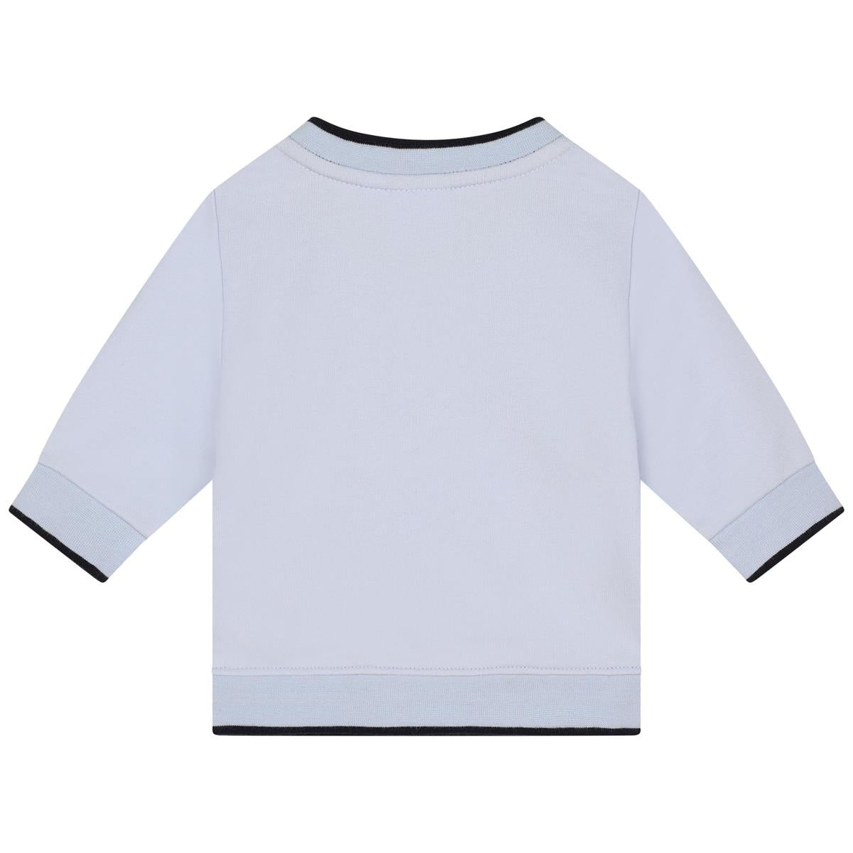 Baby Boys Light Blue Logo Sweatshirt