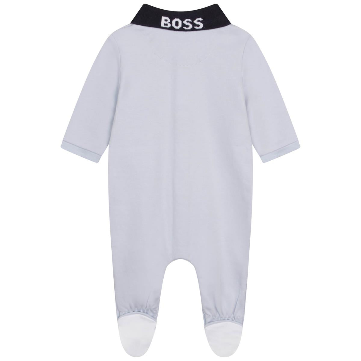 Baby Boys Light Blue Babysuit