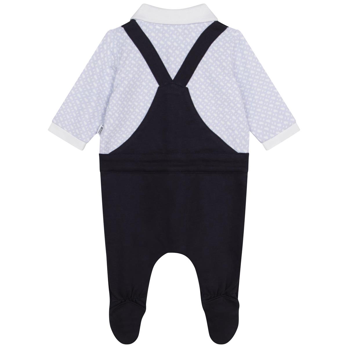 Baby Boys Light Blue Babysuit