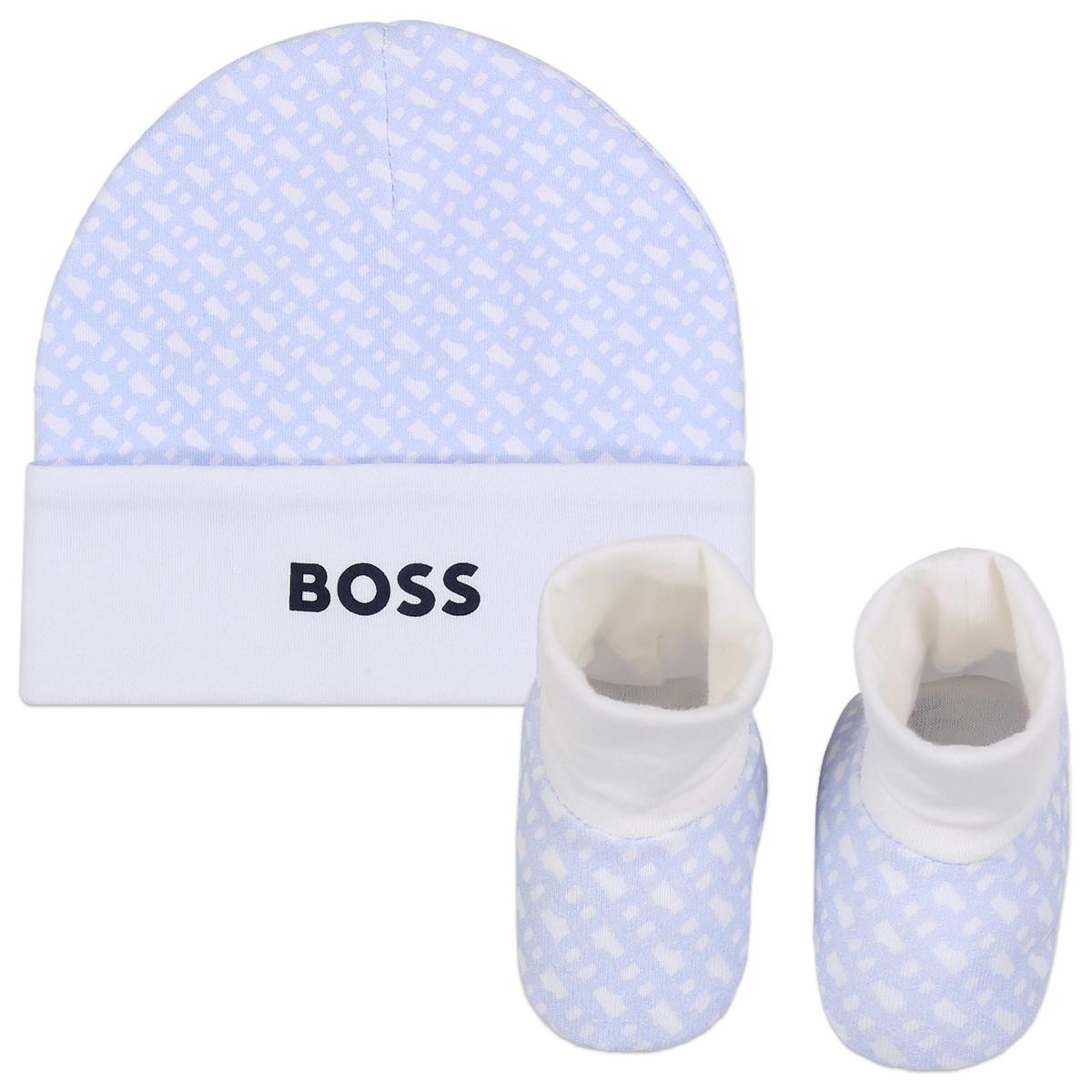 Baby Boys Blue Hat & Shoes