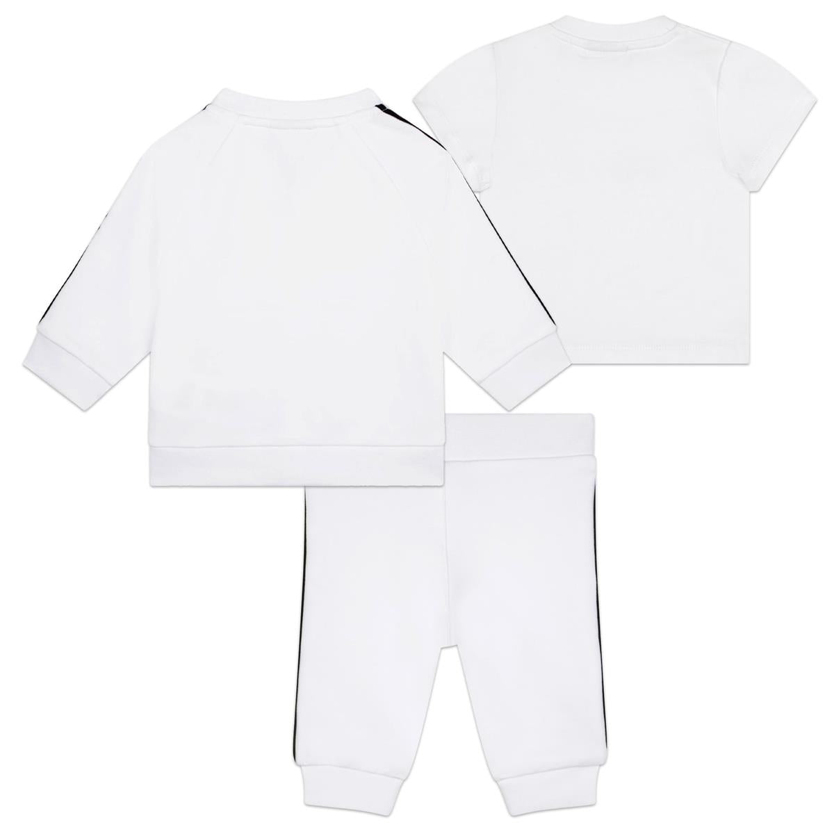 Baby Girls White Cotton Set