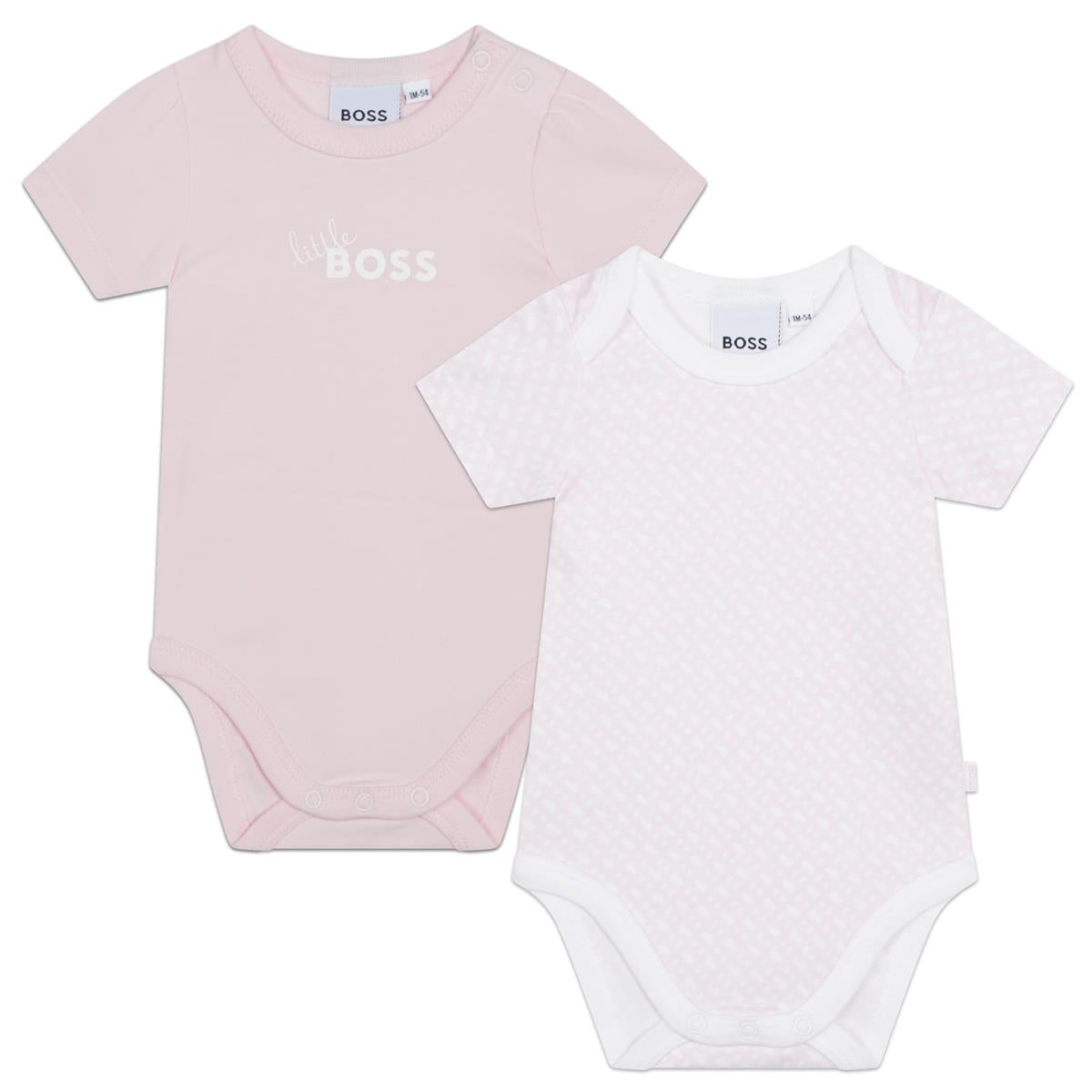 Baby Girls Pink Babysuit