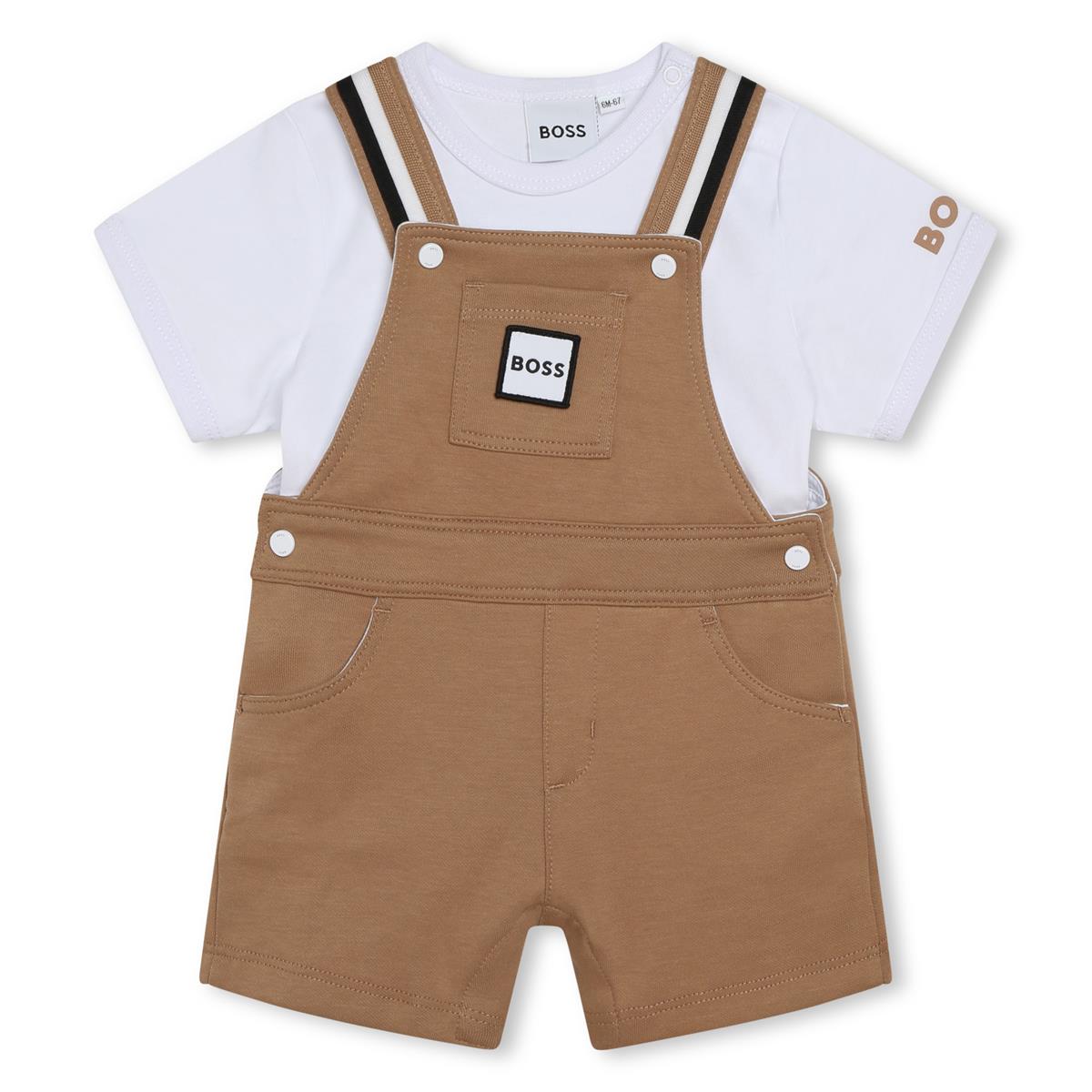 Baby Boys Camel Cotton Set