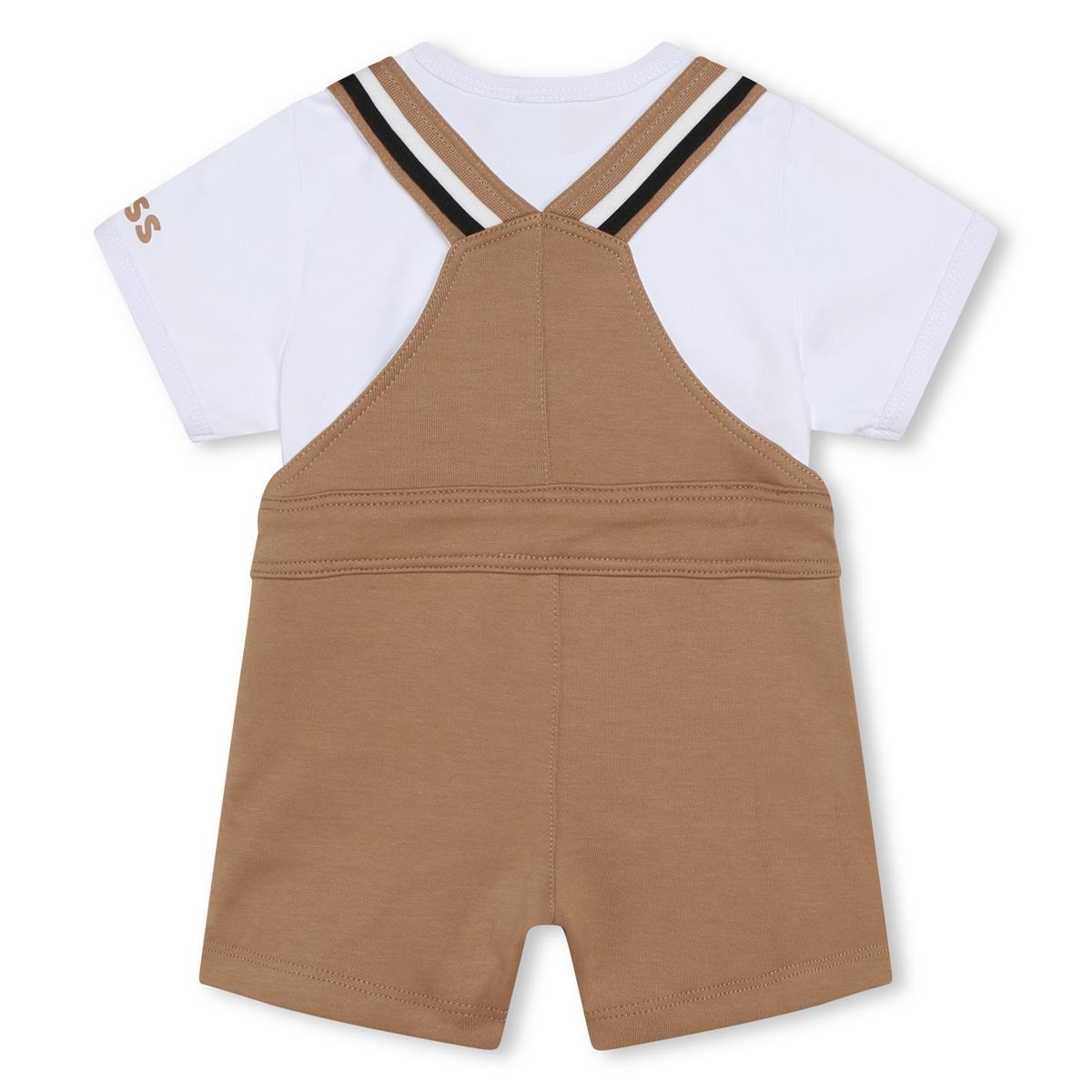 Baby Boys Camel Cotton Set