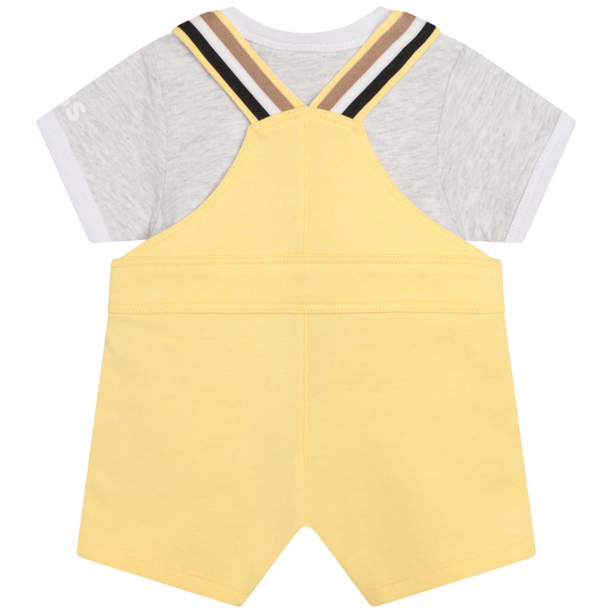 Baby Boys Yellow Cotton Set