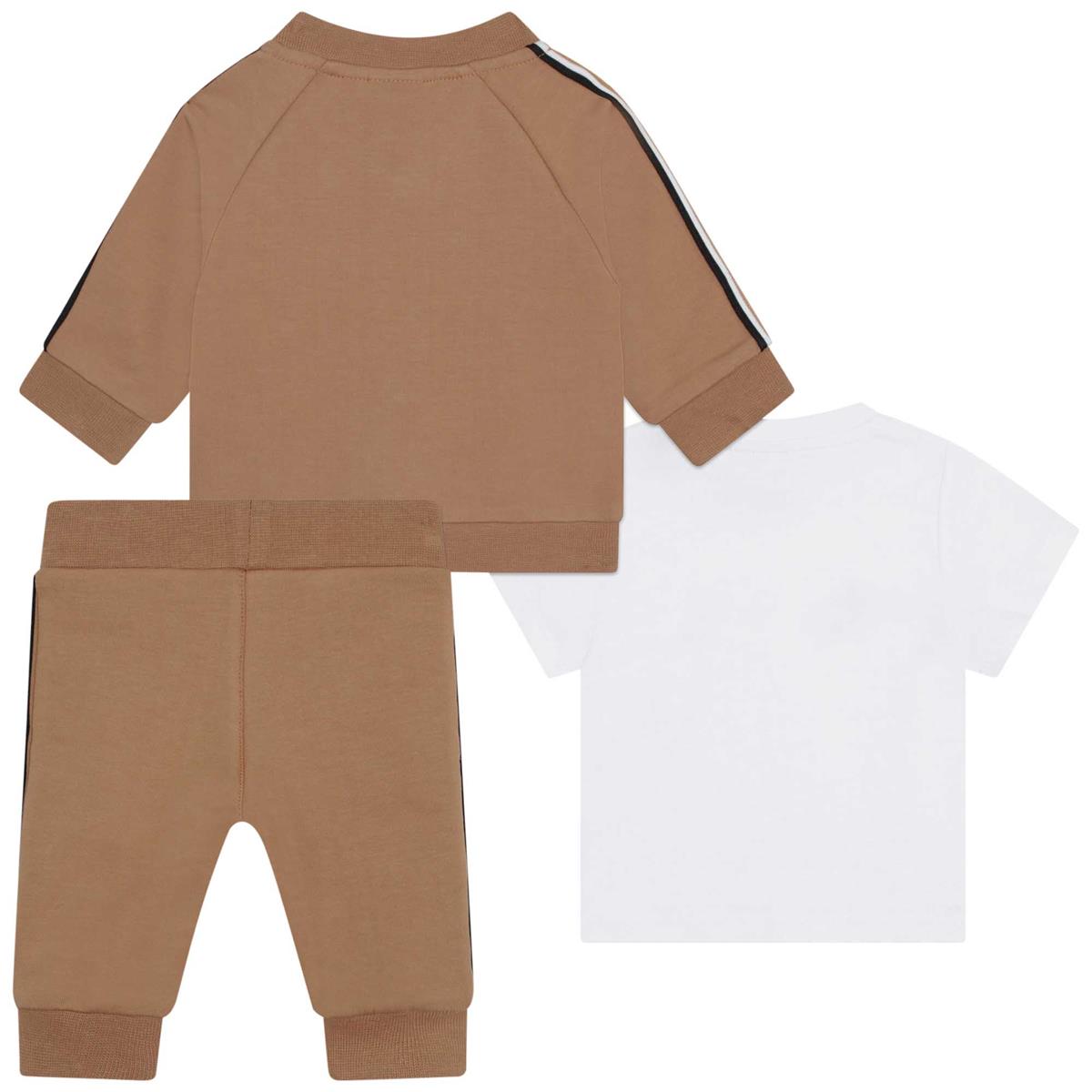 Baby Boys Camel Cotton Set