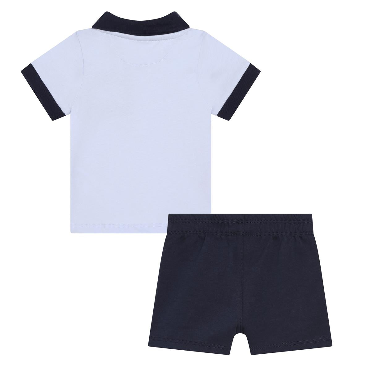 Baby Boys Blue Cotton Set