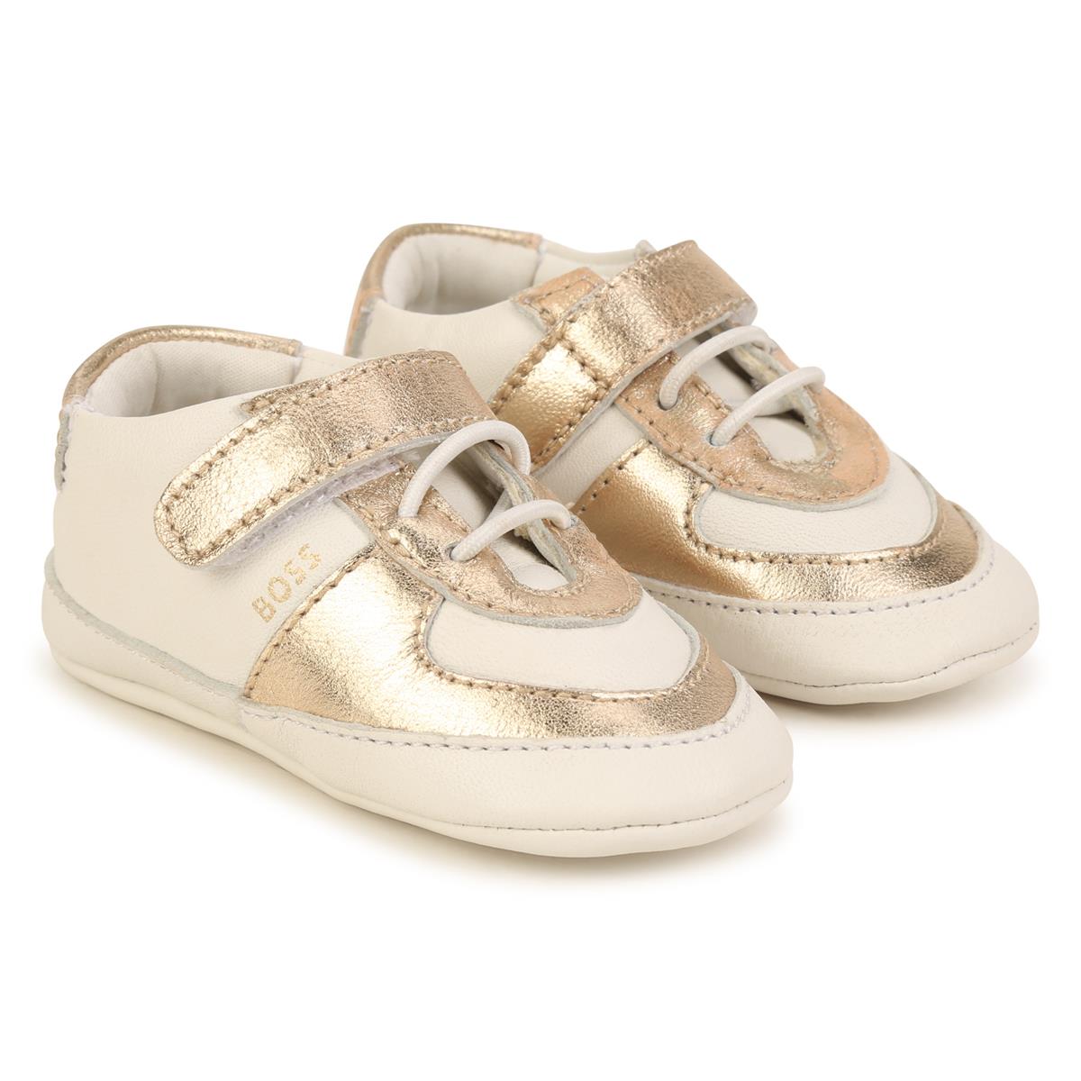 Baby Boys & Girls Beige Shoes