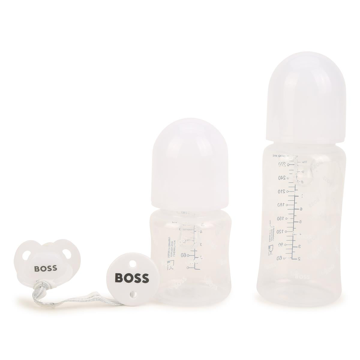 White Feeding Bottle Set