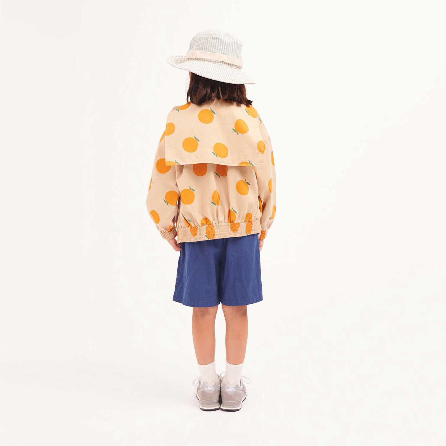 Boys & Girls Navy Cotton Shorts