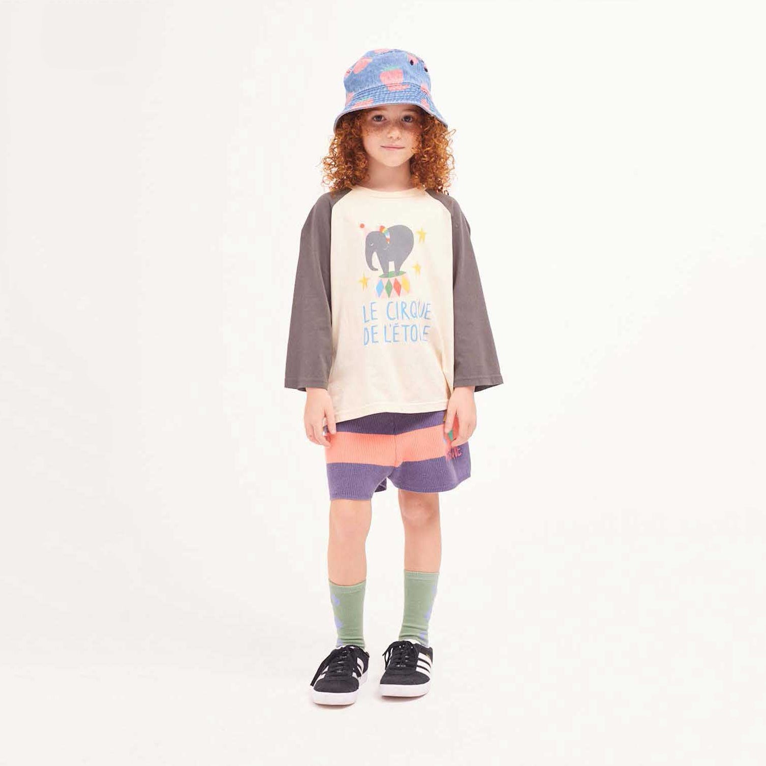 Boys & Girls Dark Grey Printed Cotton T-Shirt
