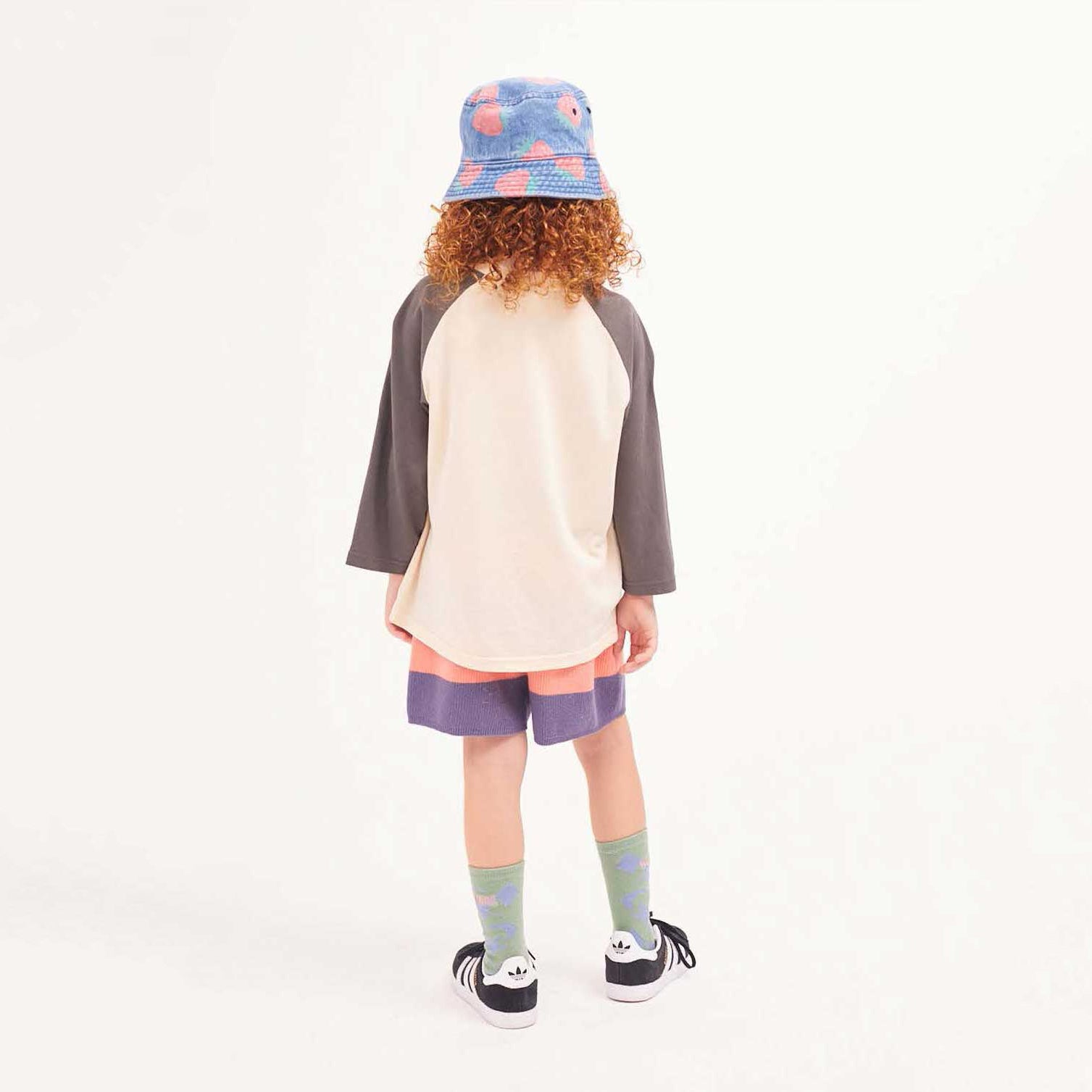 Boys & Girls Dark Grey Printed Cotton T-Shirt