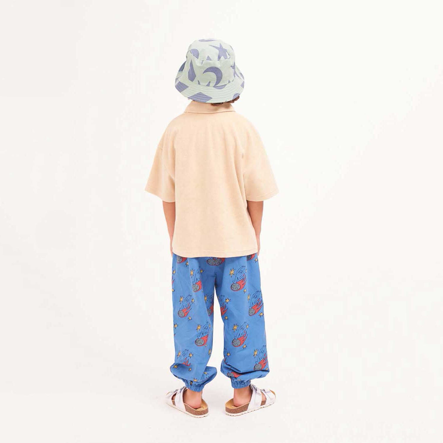 Boys & Girls Cream Cotton Polo Shirt