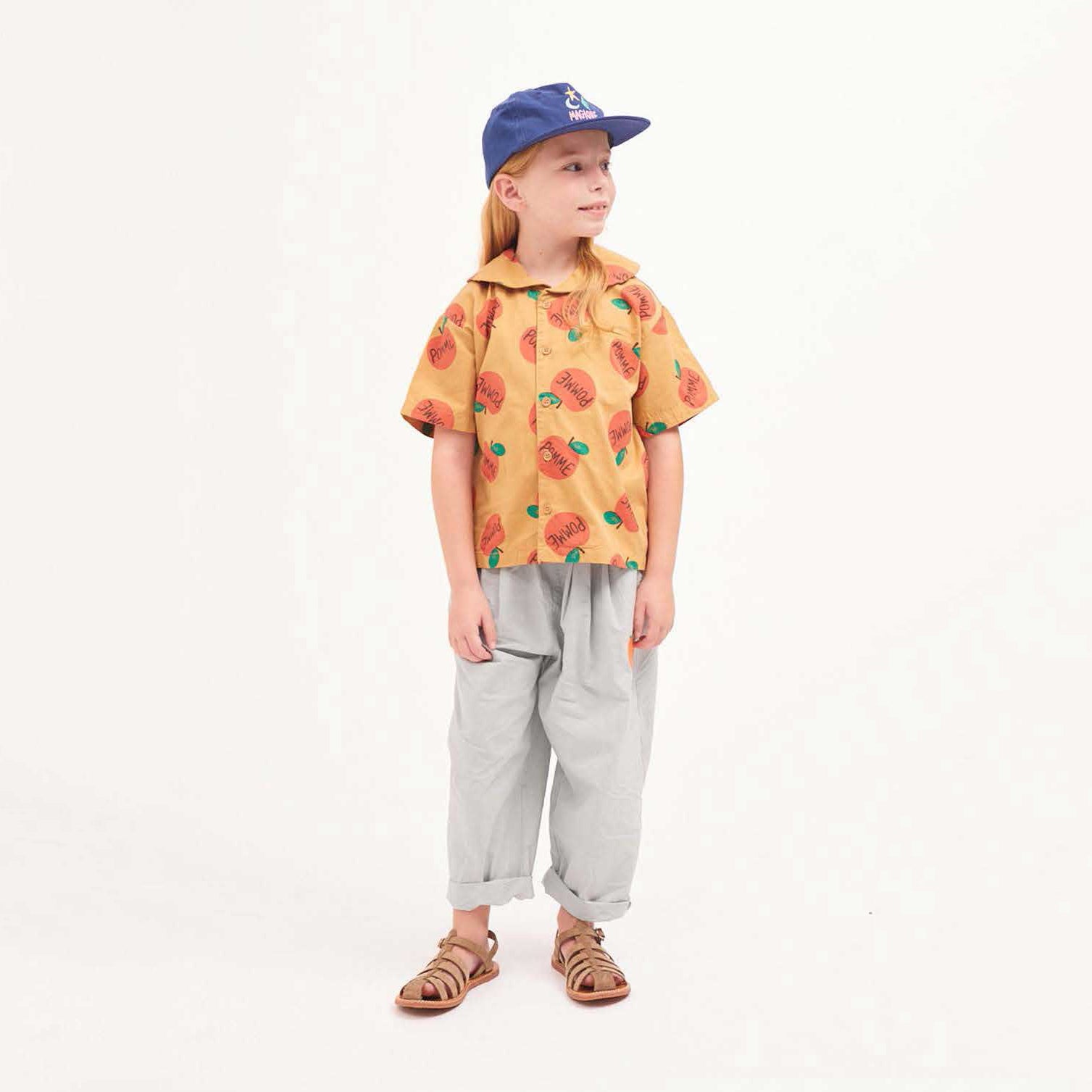 Boys & Girls Mint Cotton Trousers