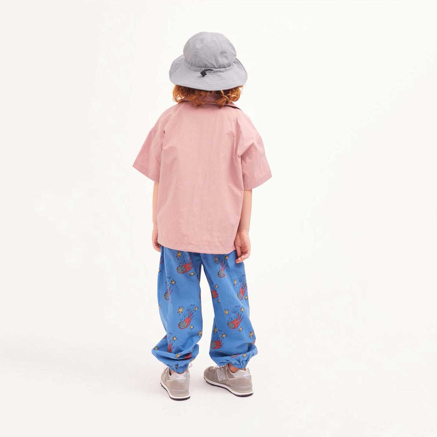 Boys & Girls Pink Short Sleeves Jacket