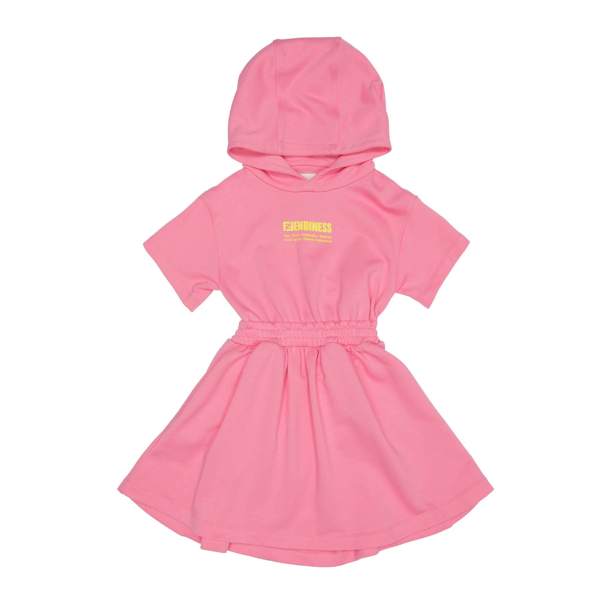 Girls Pink Cotton Dress