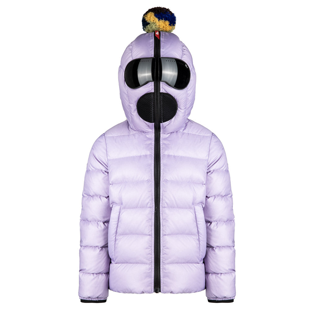 Girls Lilac Padded Down Jacket