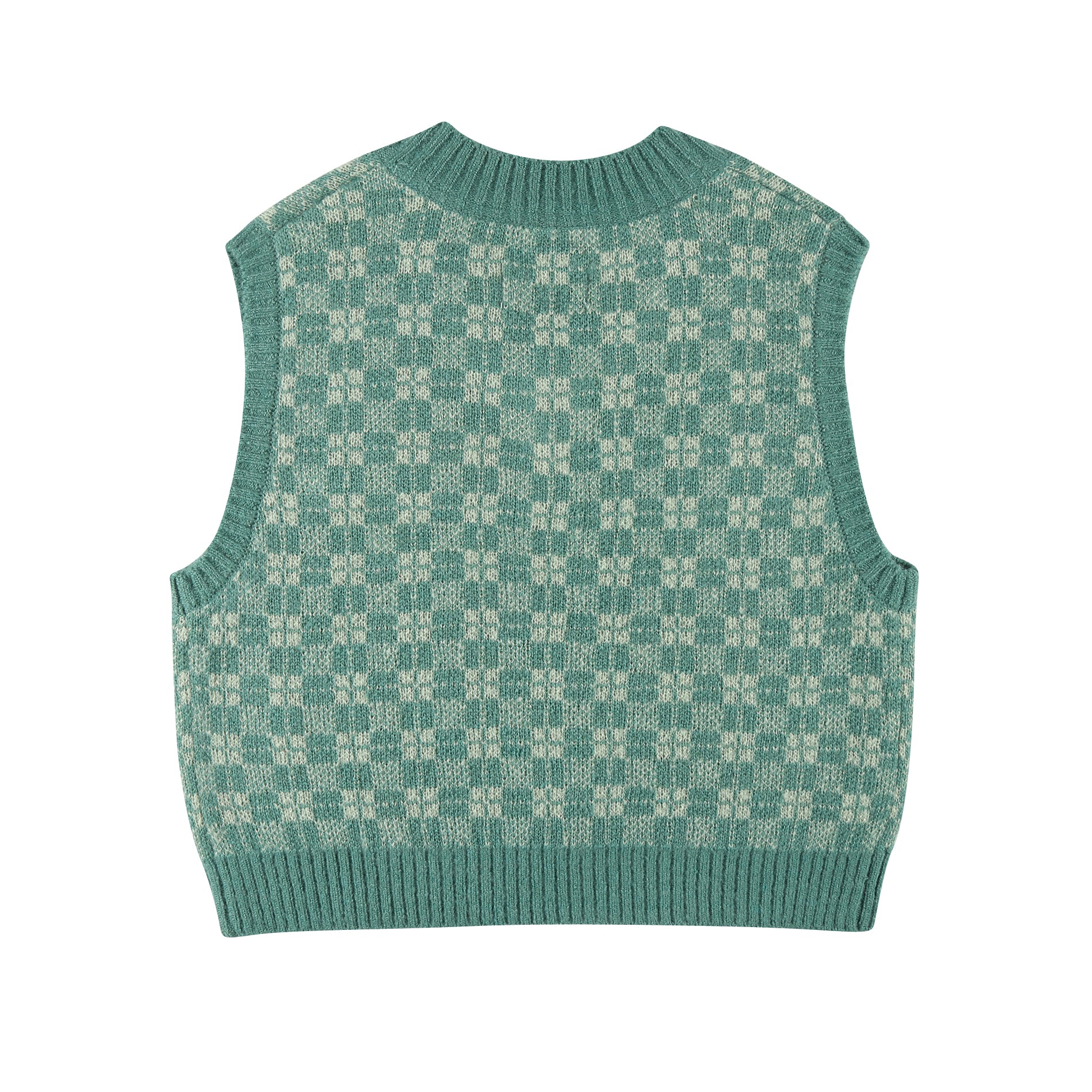 Boys & Girls Green Knit Vest