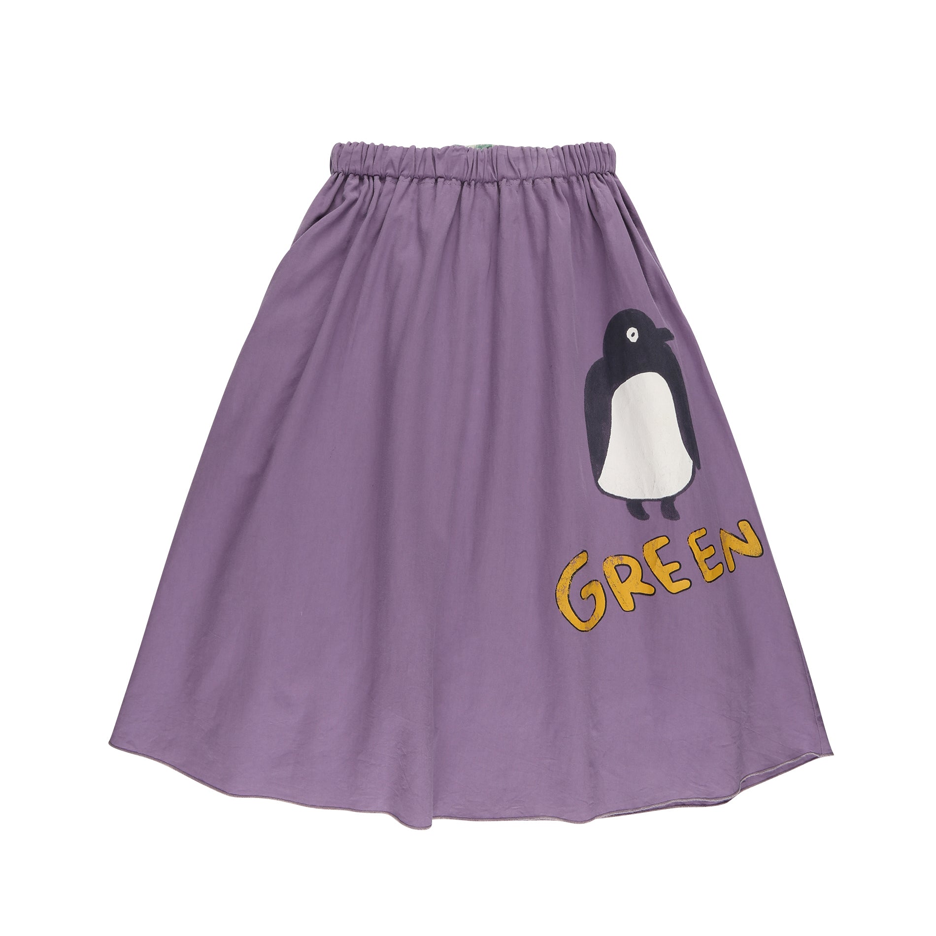 Girls Purple & Green Reversible Skirt