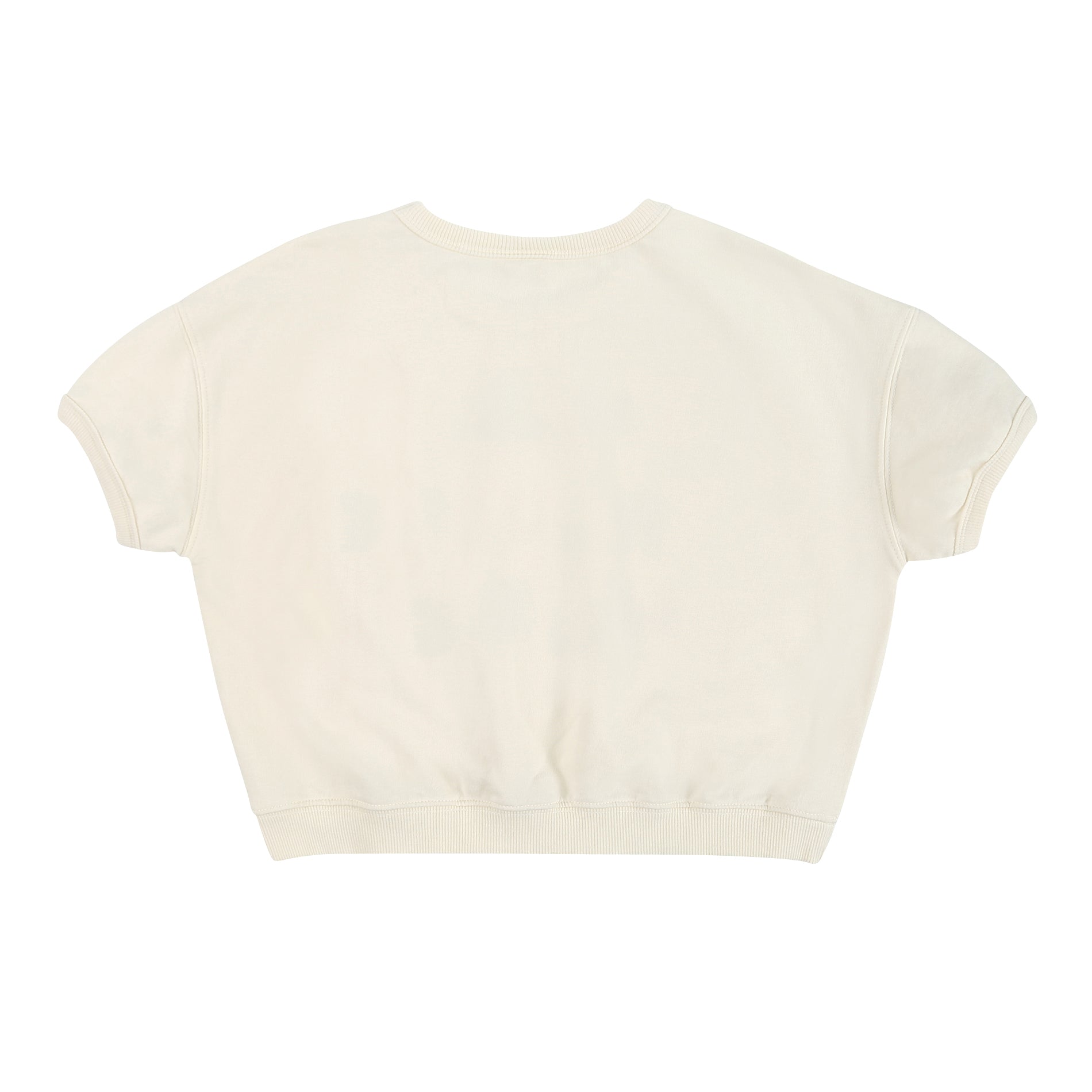 Boy & Girls White Cotton T-Shirts