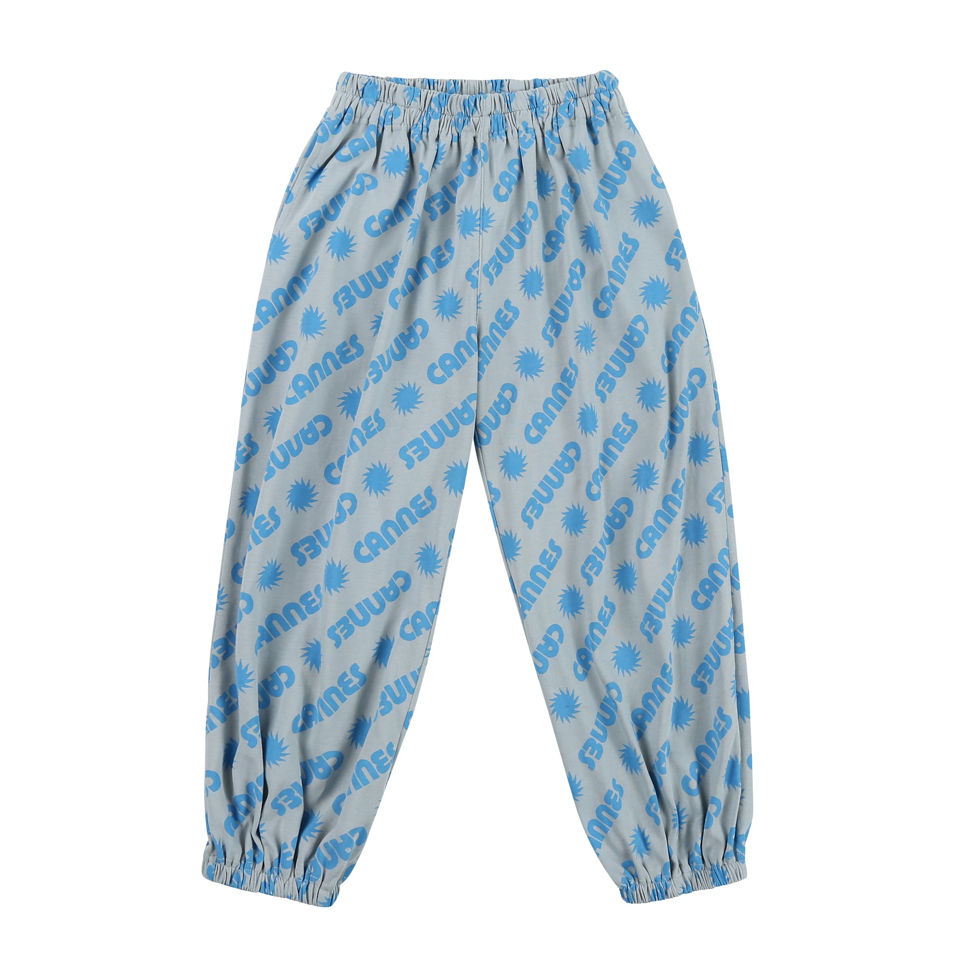 Boy & Girls Blue Cotton Trousers