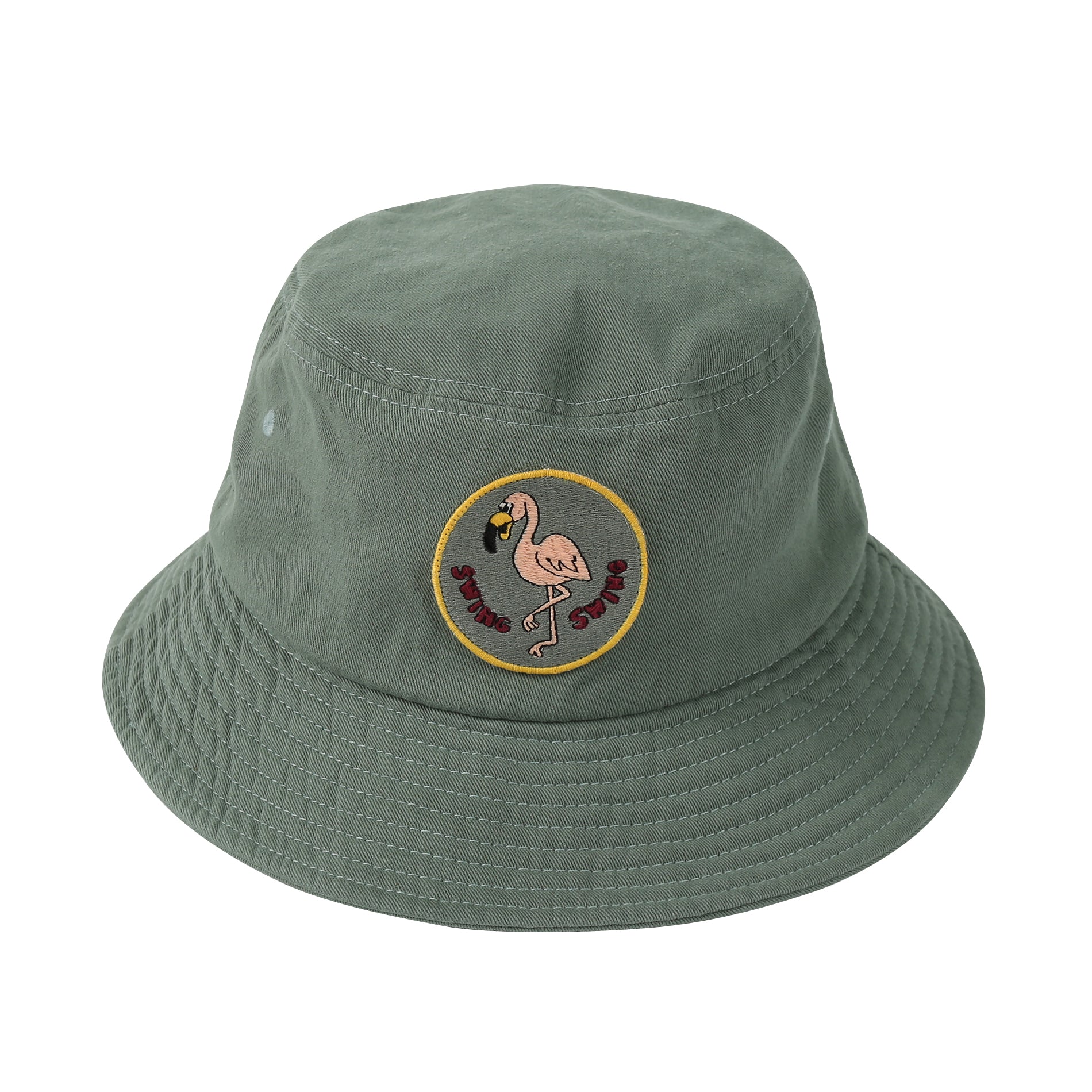 Boys & Girls Green Cotton Hats