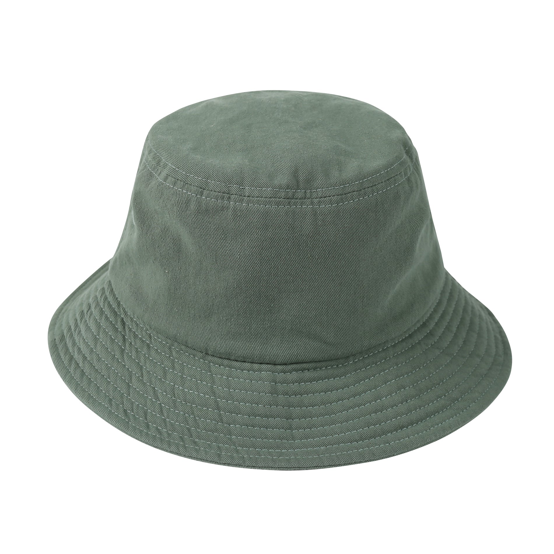Boys & Girls Green Cotton Hats