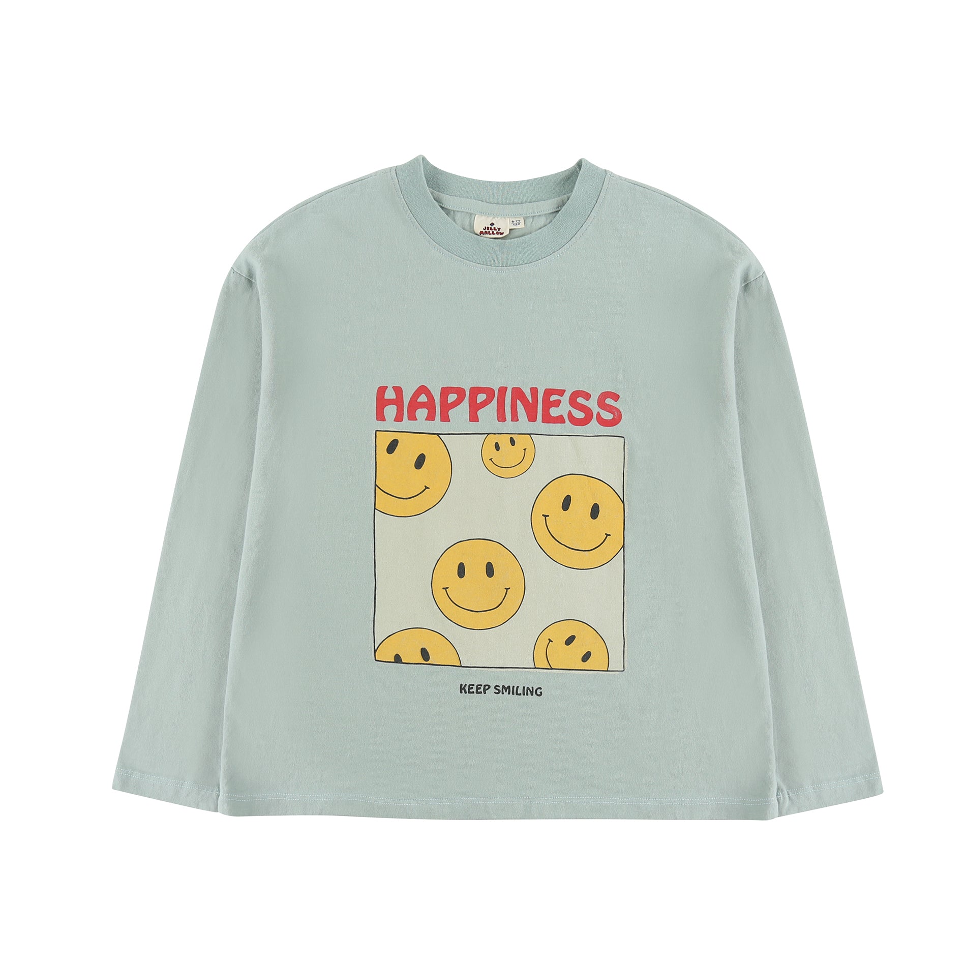 Boys & Girls Blue Printed Cotton T-Shirt