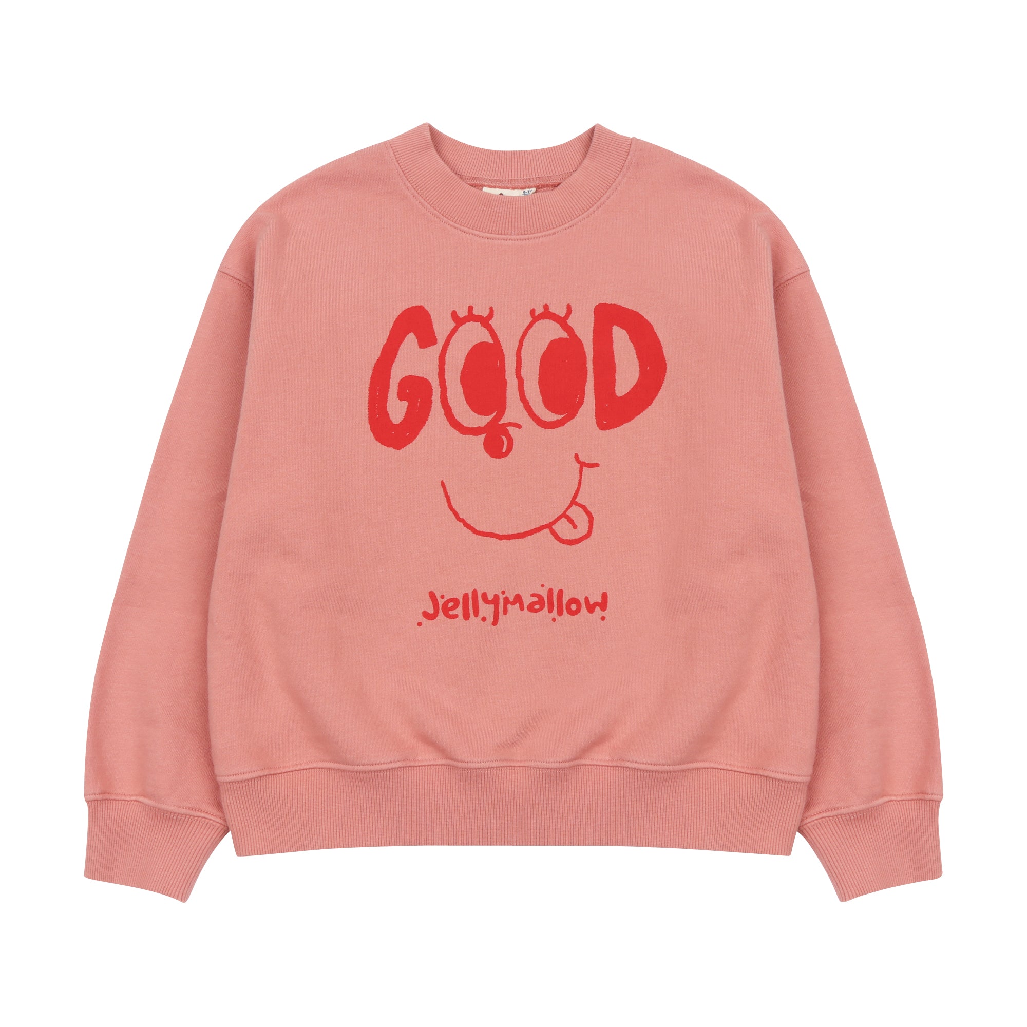 Boys & Girls Pink Printed Sweatshirt