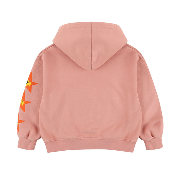 Boys & Girls Pink Hooded Sweatshirt