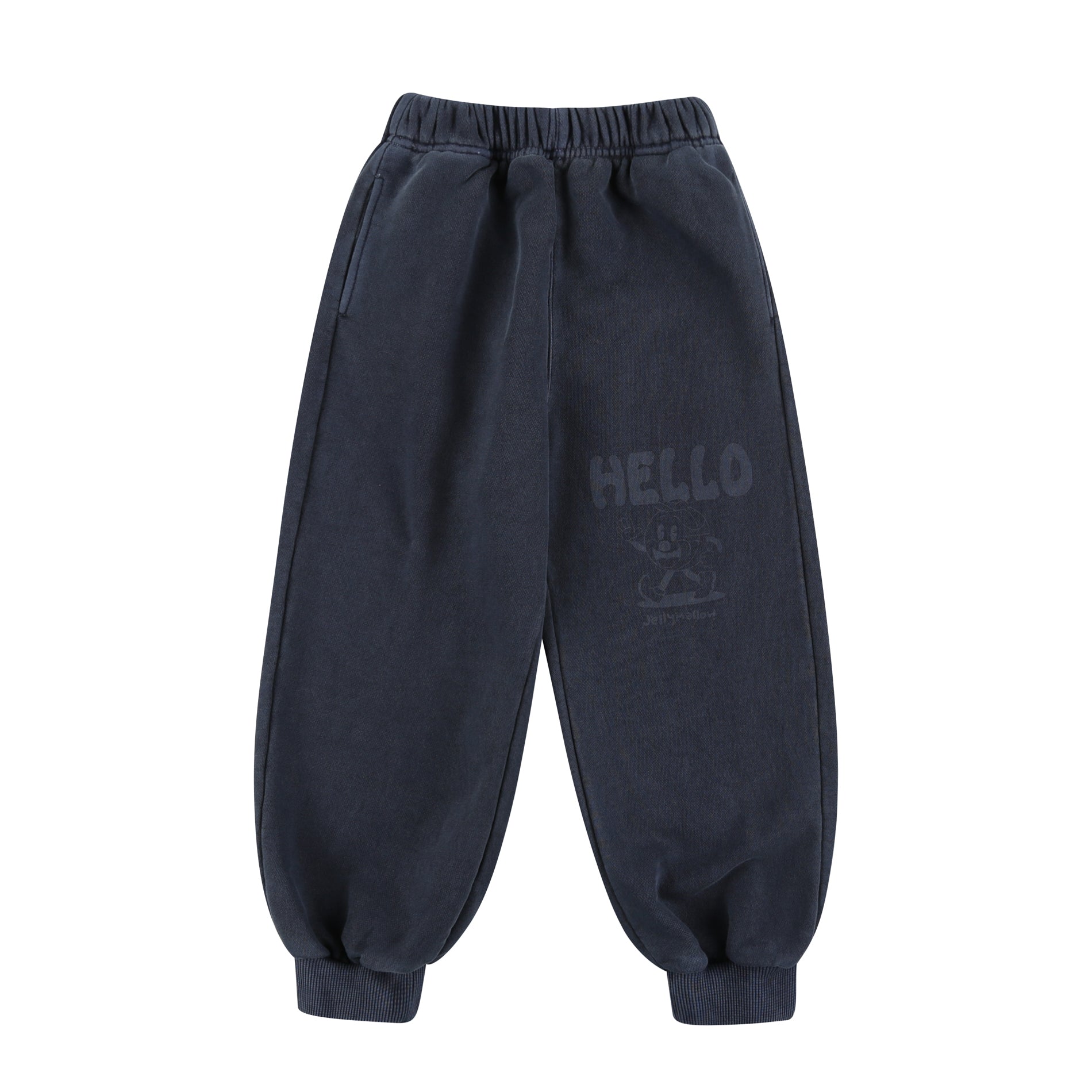 Boys & Girls Navy Cotton Trousers
