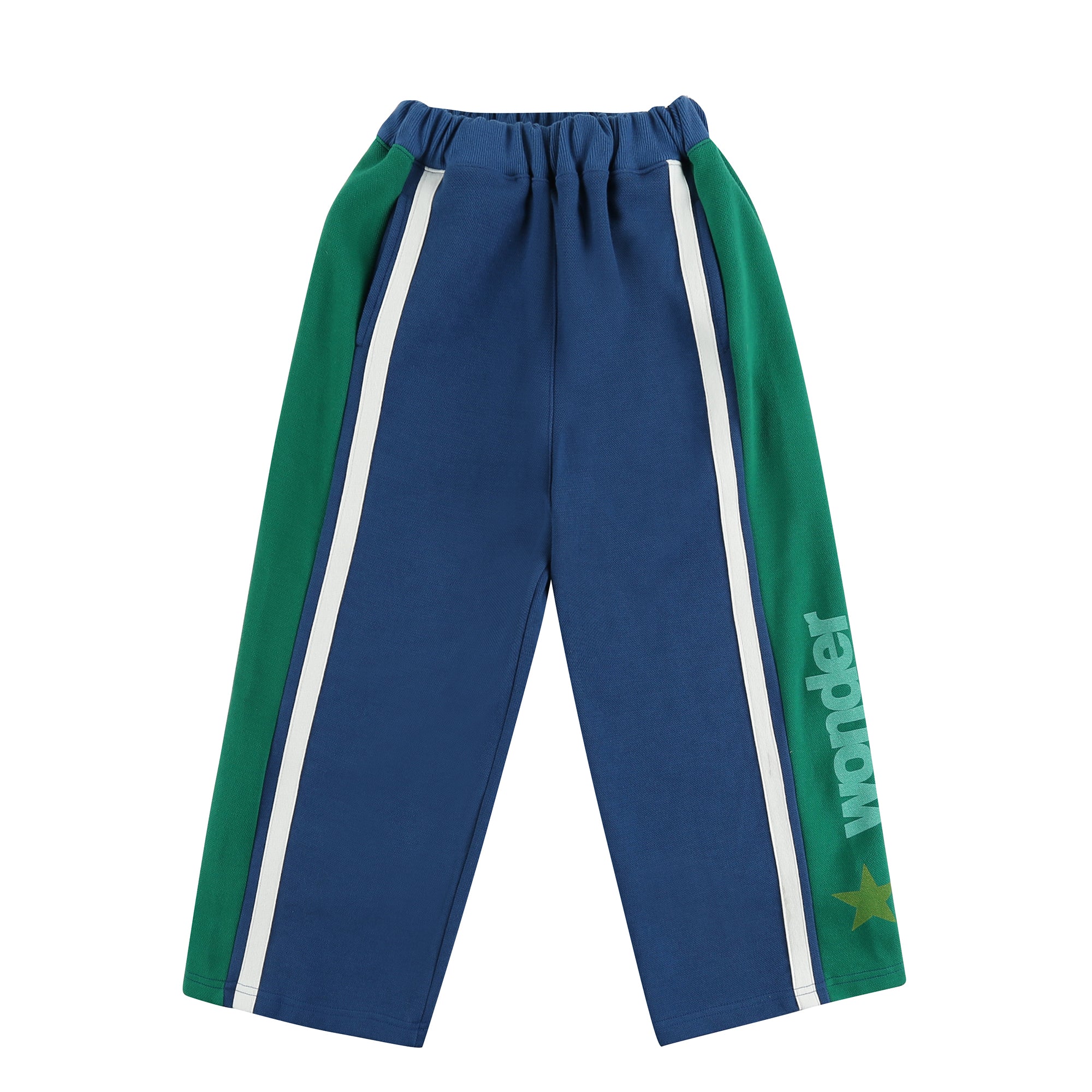 Boys & Girls Blue Wide Trousers