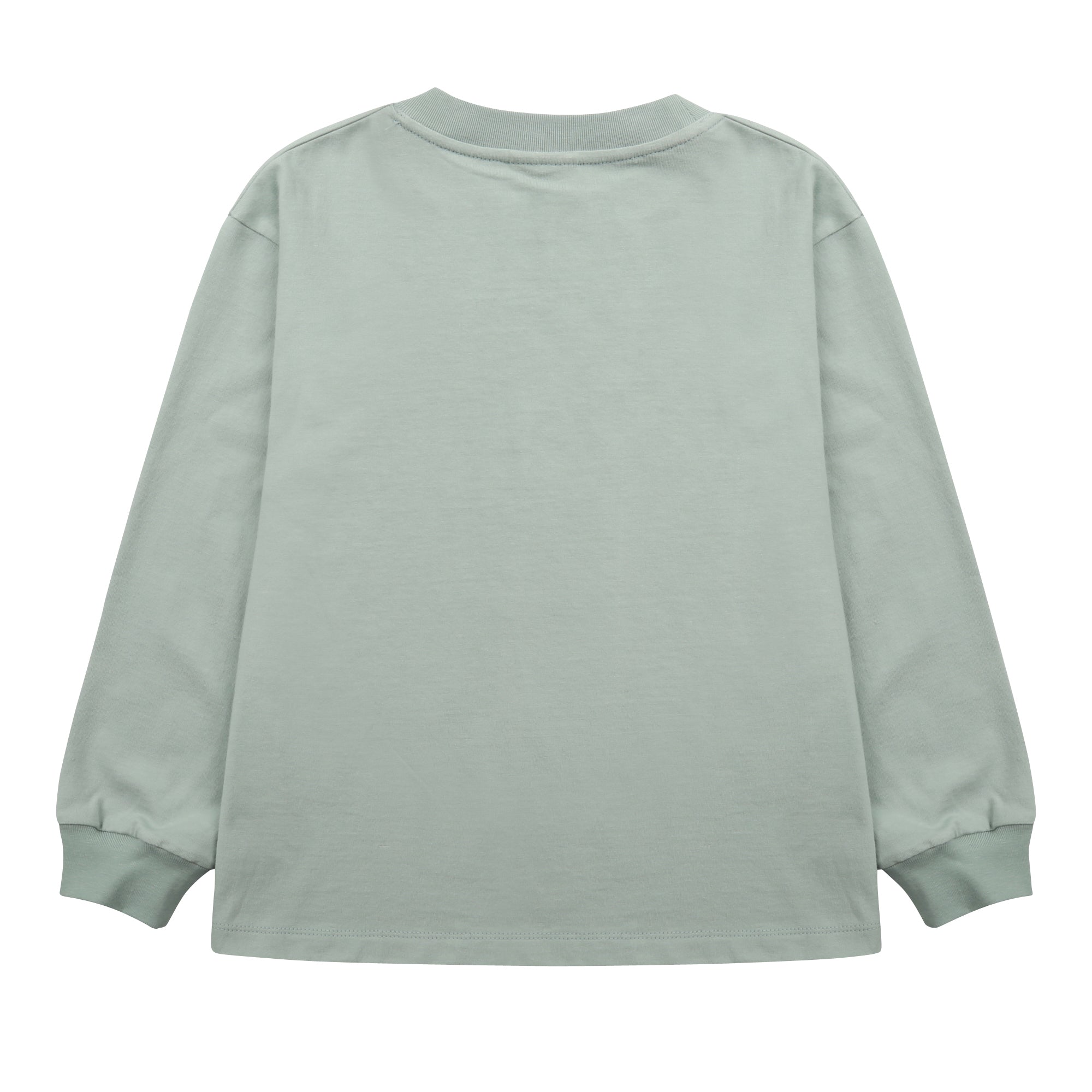 Boys & Girls Mint Printed Cotton T-Shirt