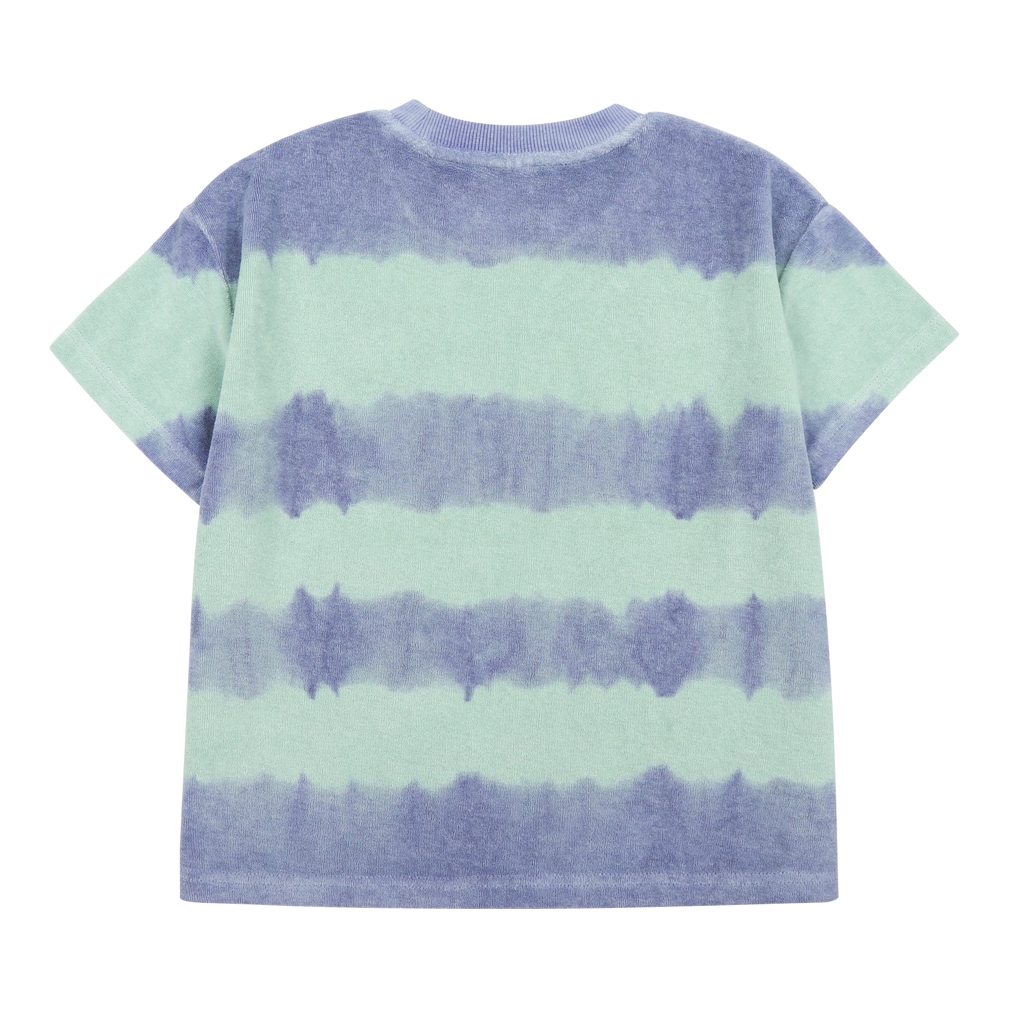 Boys & Girls Purple Stripes Cotton T-Shirt