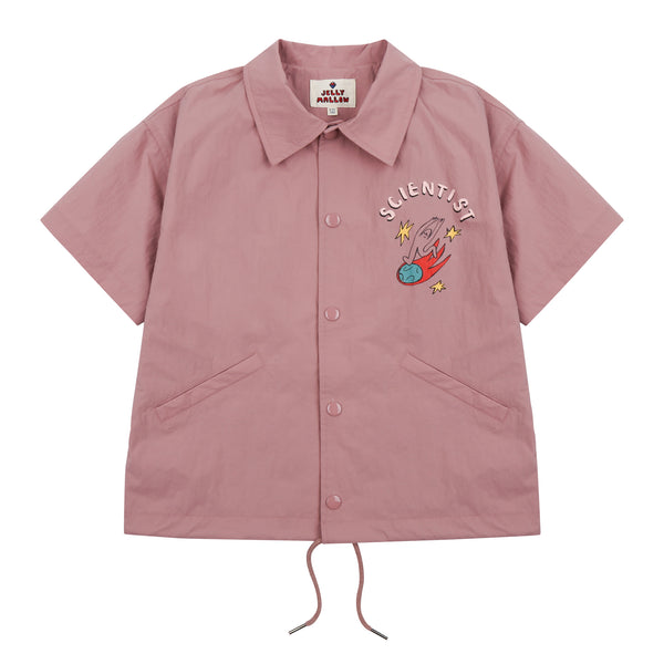Boys & Girls Pink Short Sleeves Jacket