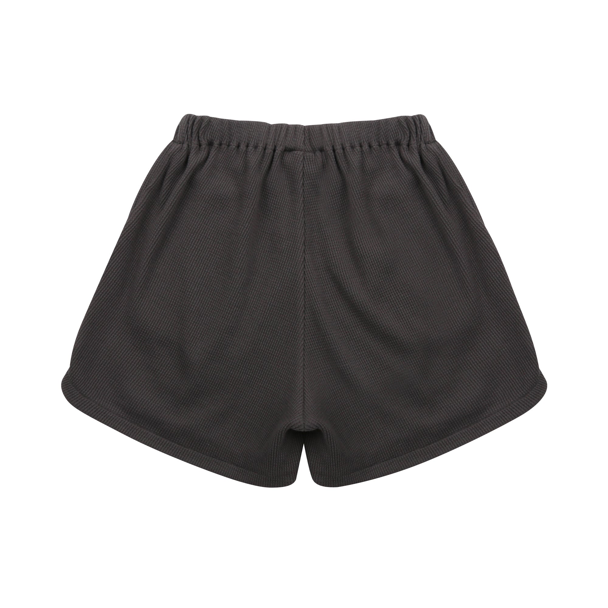 Boys & Girls Dark Grey Cotton Shorts
