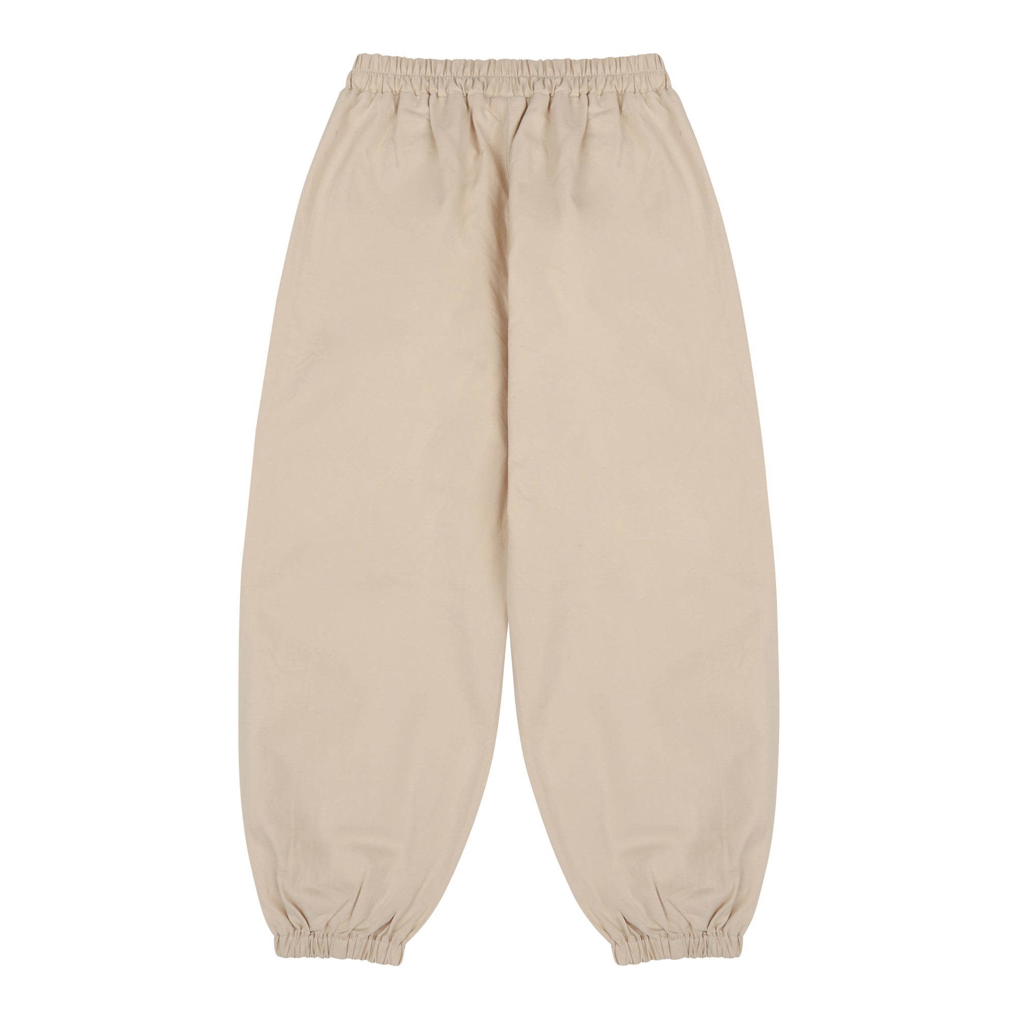 Boys & Girls Beige Cotton Trousers