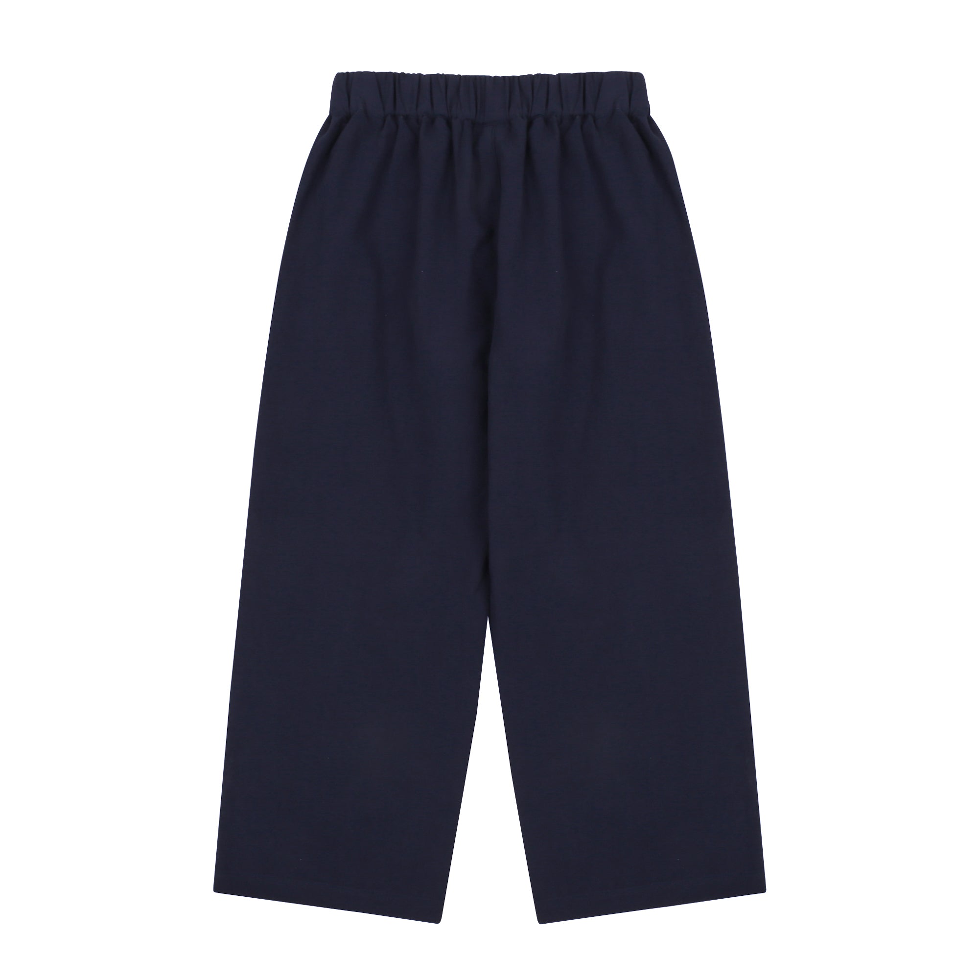 Boys & Girls Navy Cotton Trousers