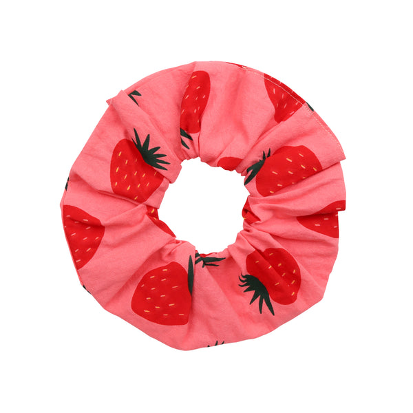 Girls Pink Strawberry Hair Ring