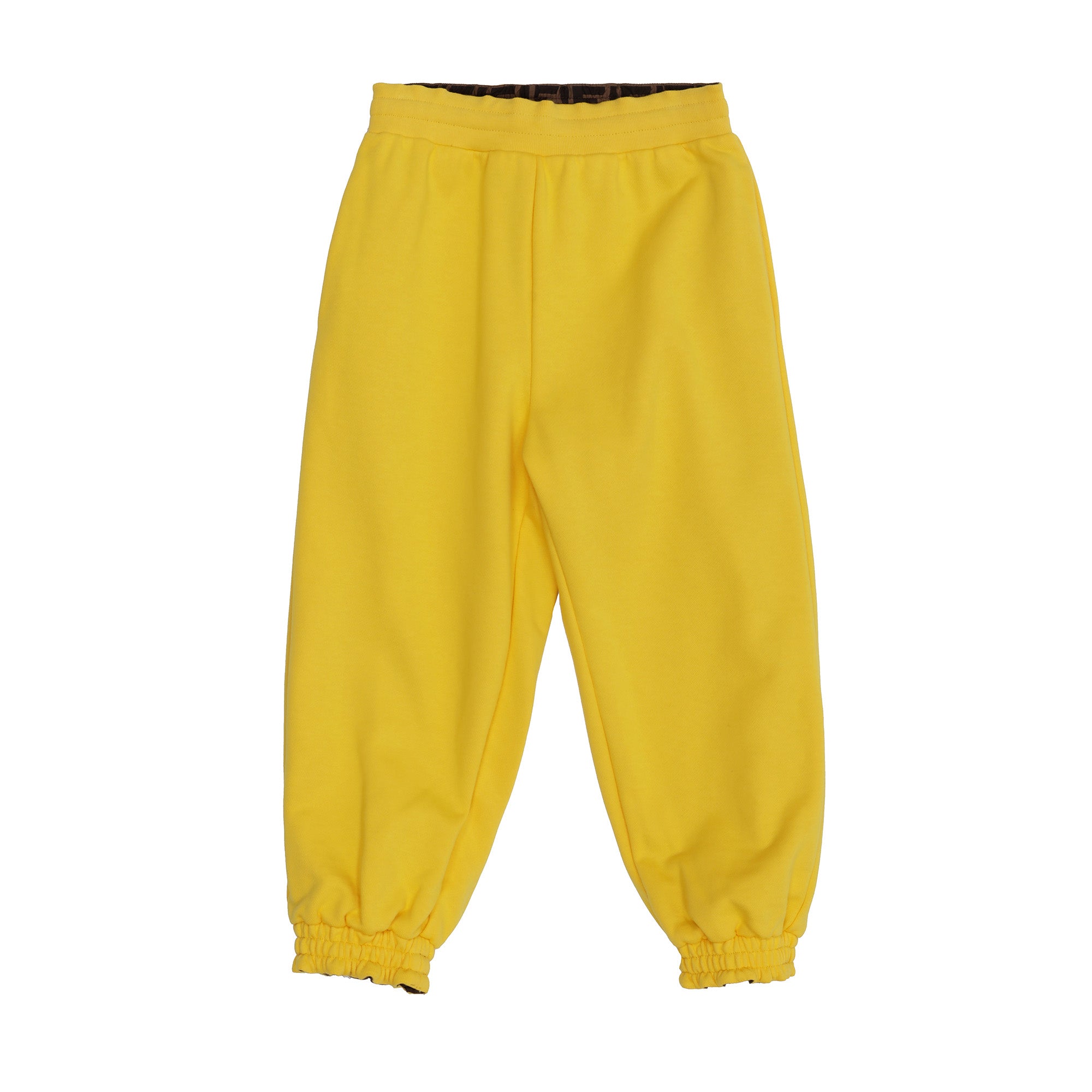 Boys & Girls Brown Logo Reversible Trousers