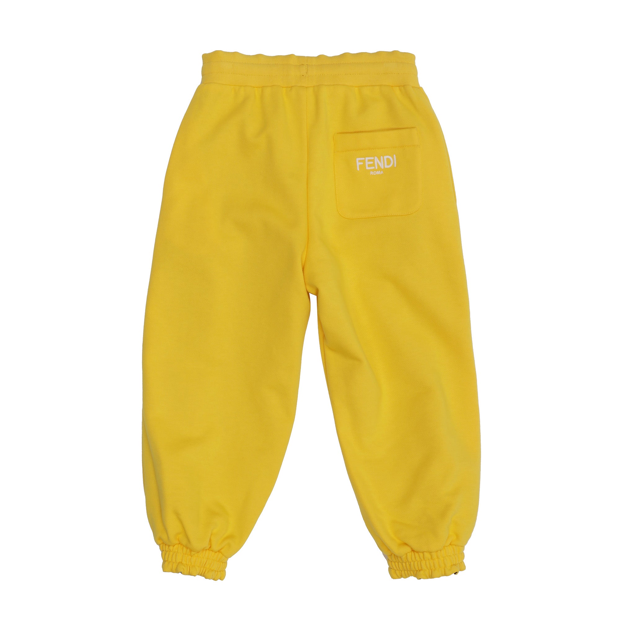 Boys & Girls Brown Logo Reversible Trousers