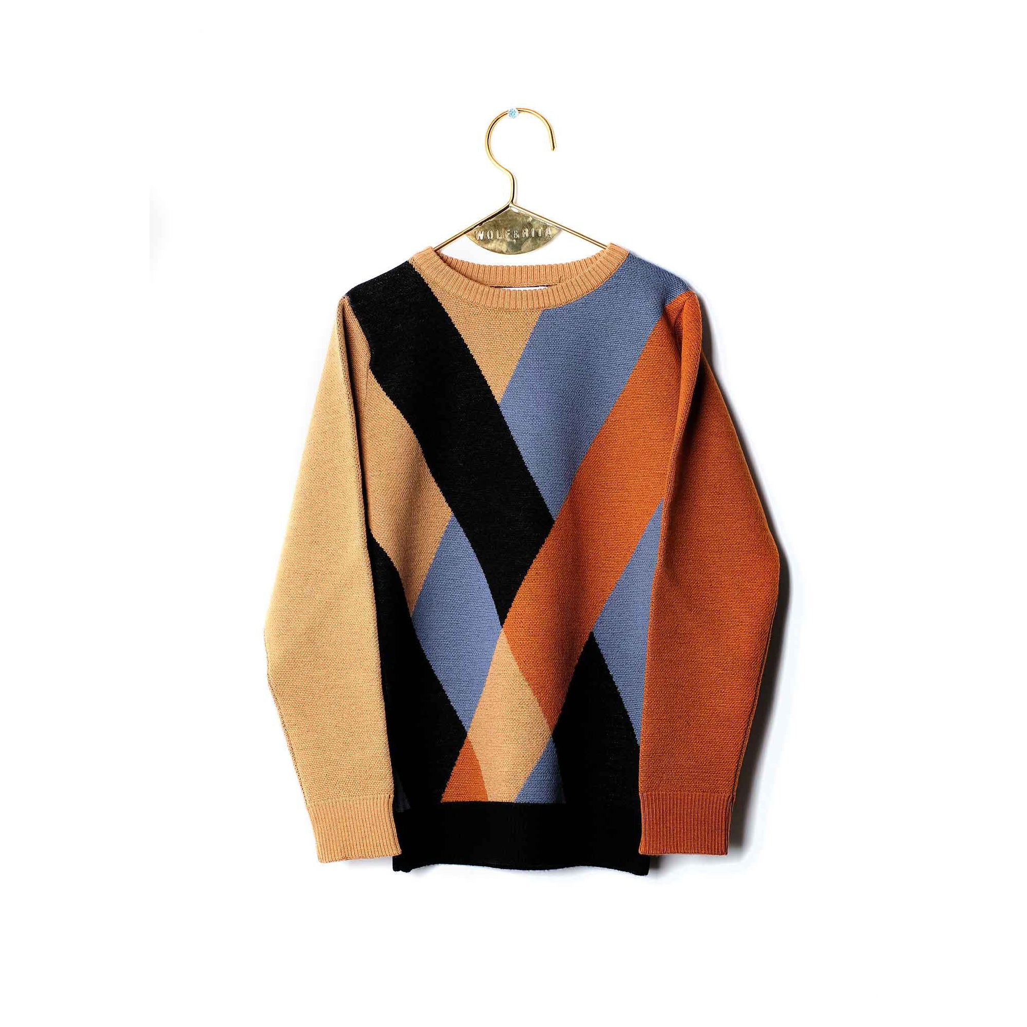 Girls Orange Sweater
