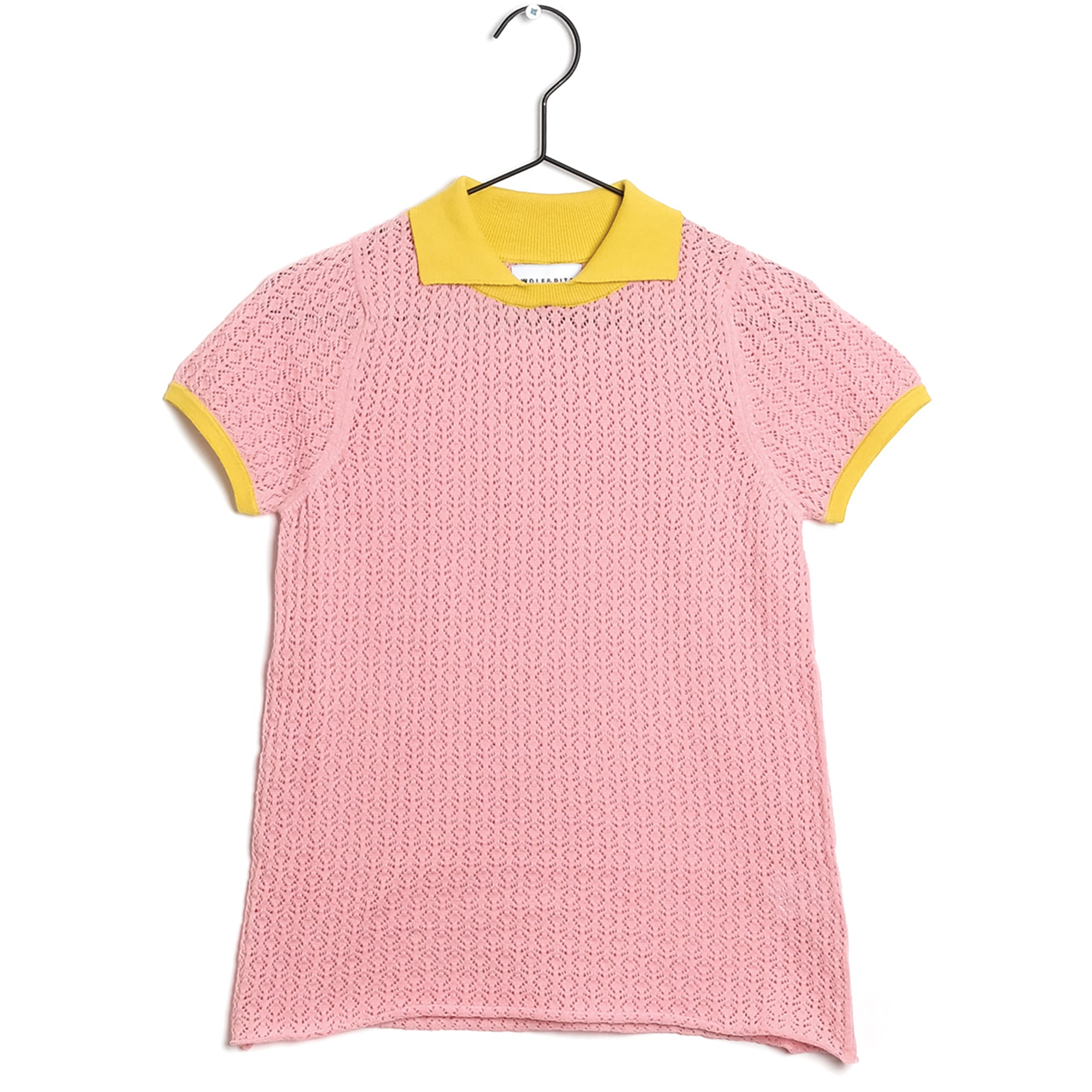 Girls Pale Pink Cotton Jumper