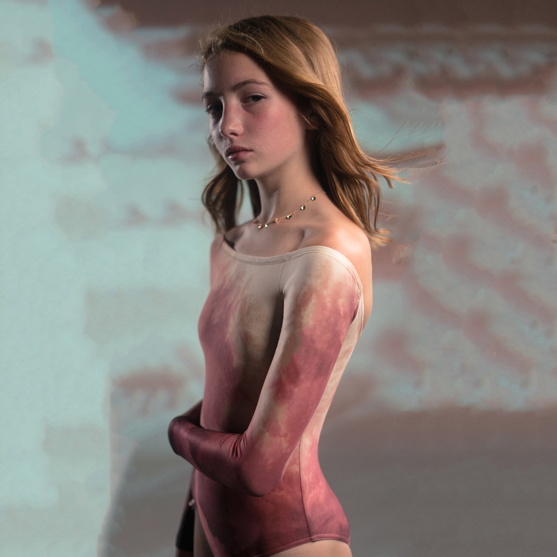 Girls Pink Ballet Onesies