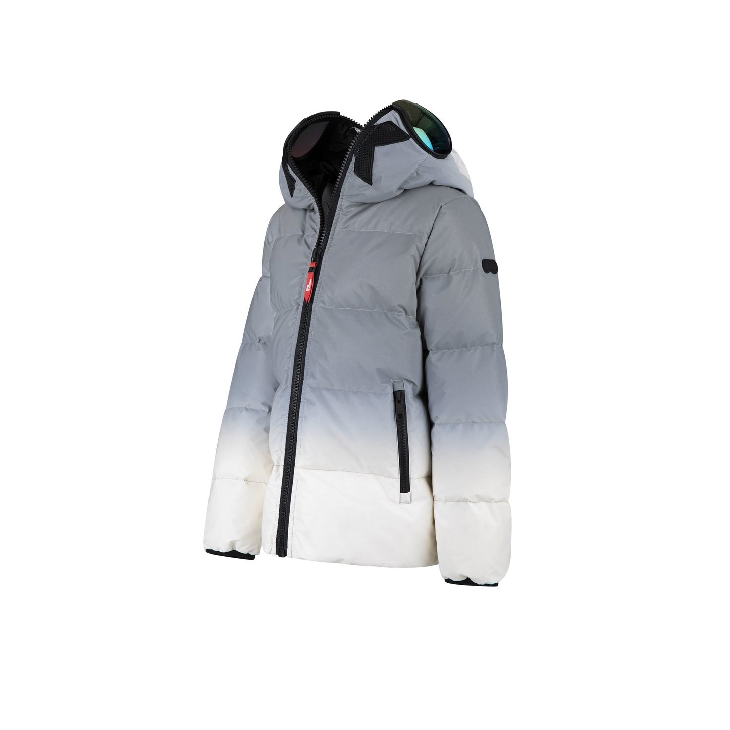 Boys & Girls Grey Padded Down Jacket
