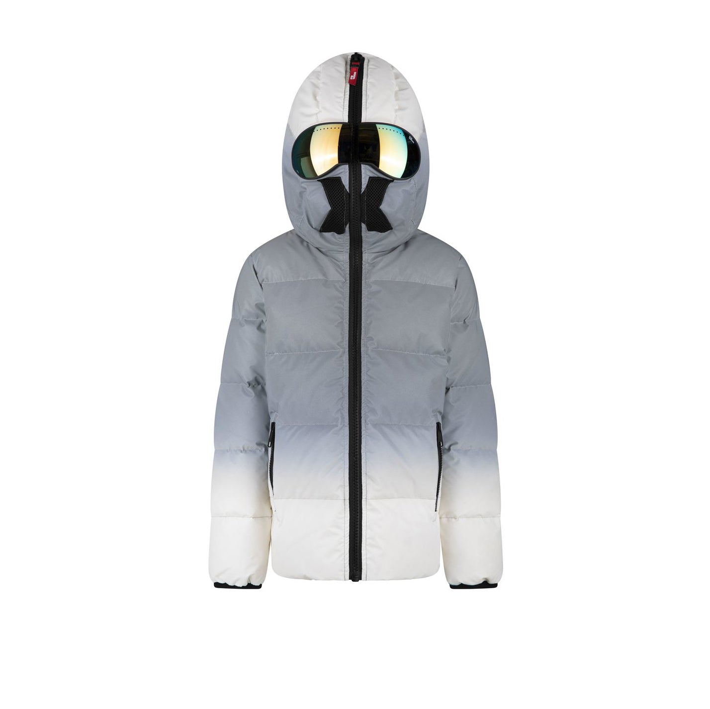 Boys & Girls Grey Padded Down Jacket
