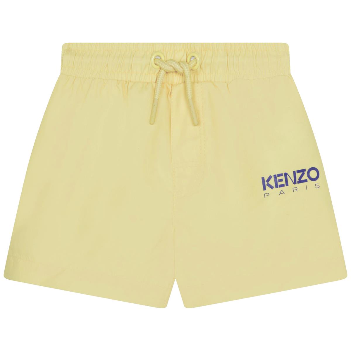 Baby Boys Yellow Swim Shorts