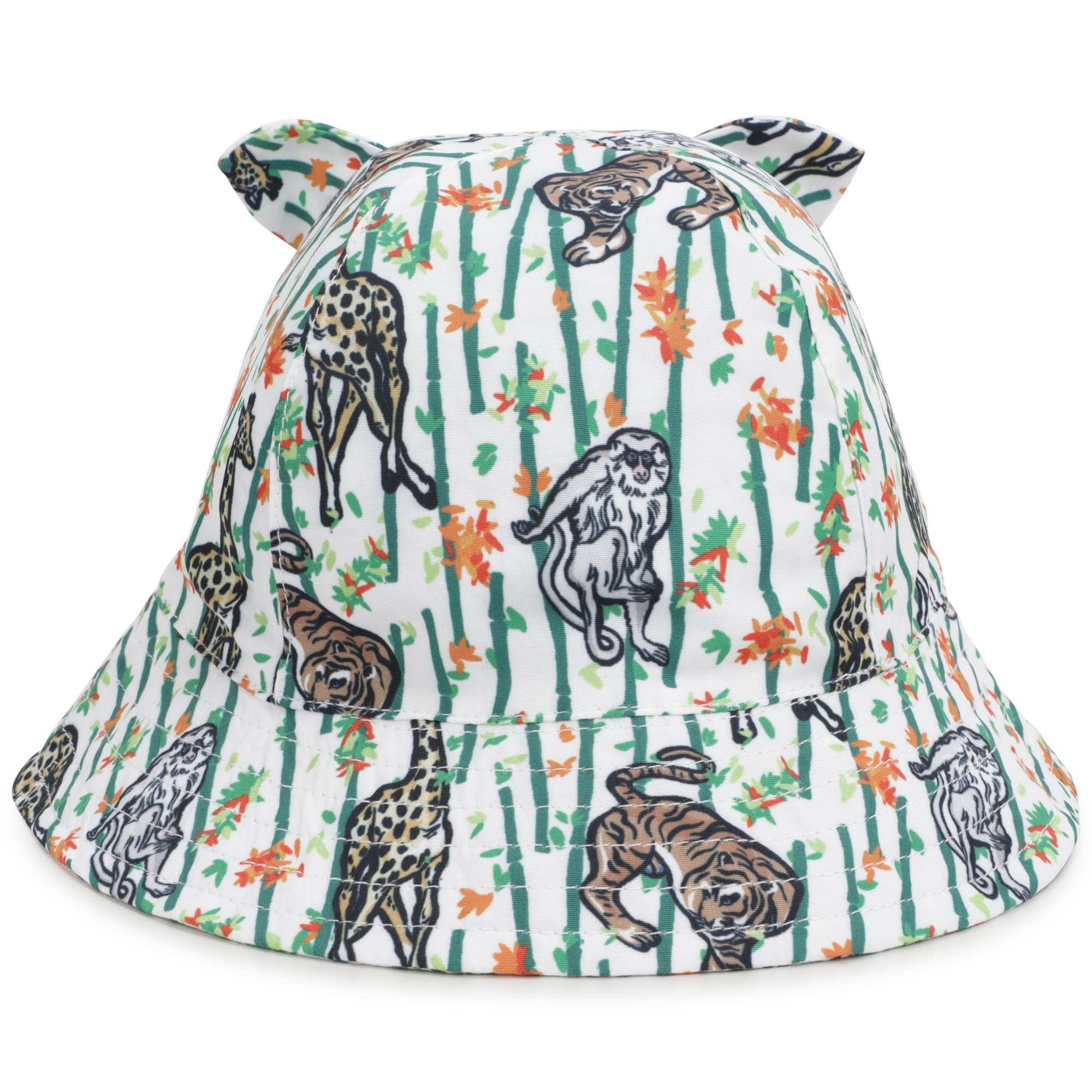 Baby Boys & Girls White Logo Bucket Hat